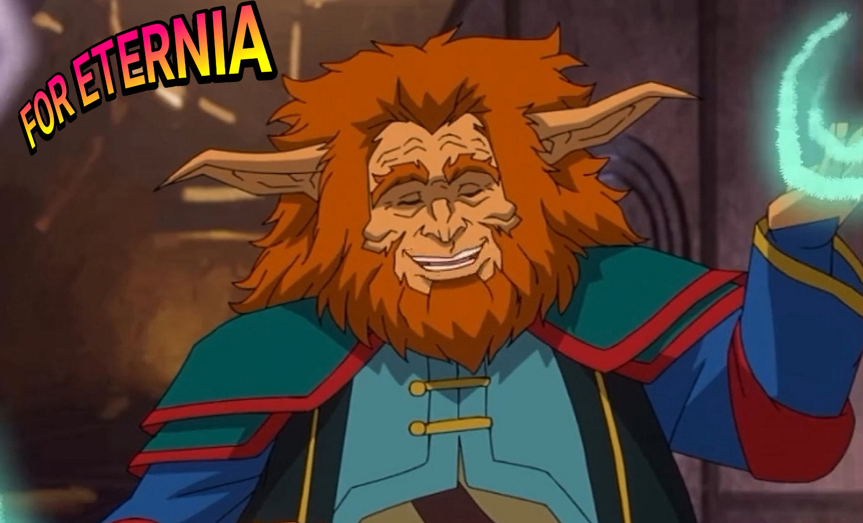 Hear Gwildor’s voice in the latest ”Masters of the Universe” promotional video