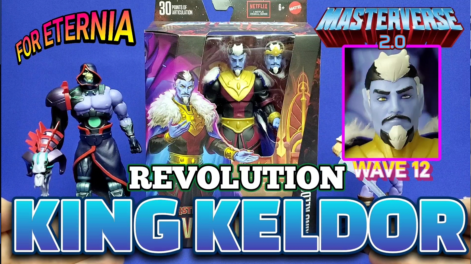 UNBOXING & REVIEW: Masterverse KING KELDOR Wave 12 ”Masters of the Universe: Revolution” Action Figure