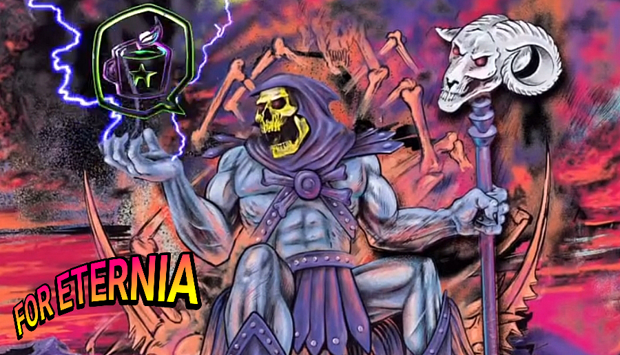 ”Skeletor Blood” Masters of the Universe: Revolution Coffee and Mug is now available