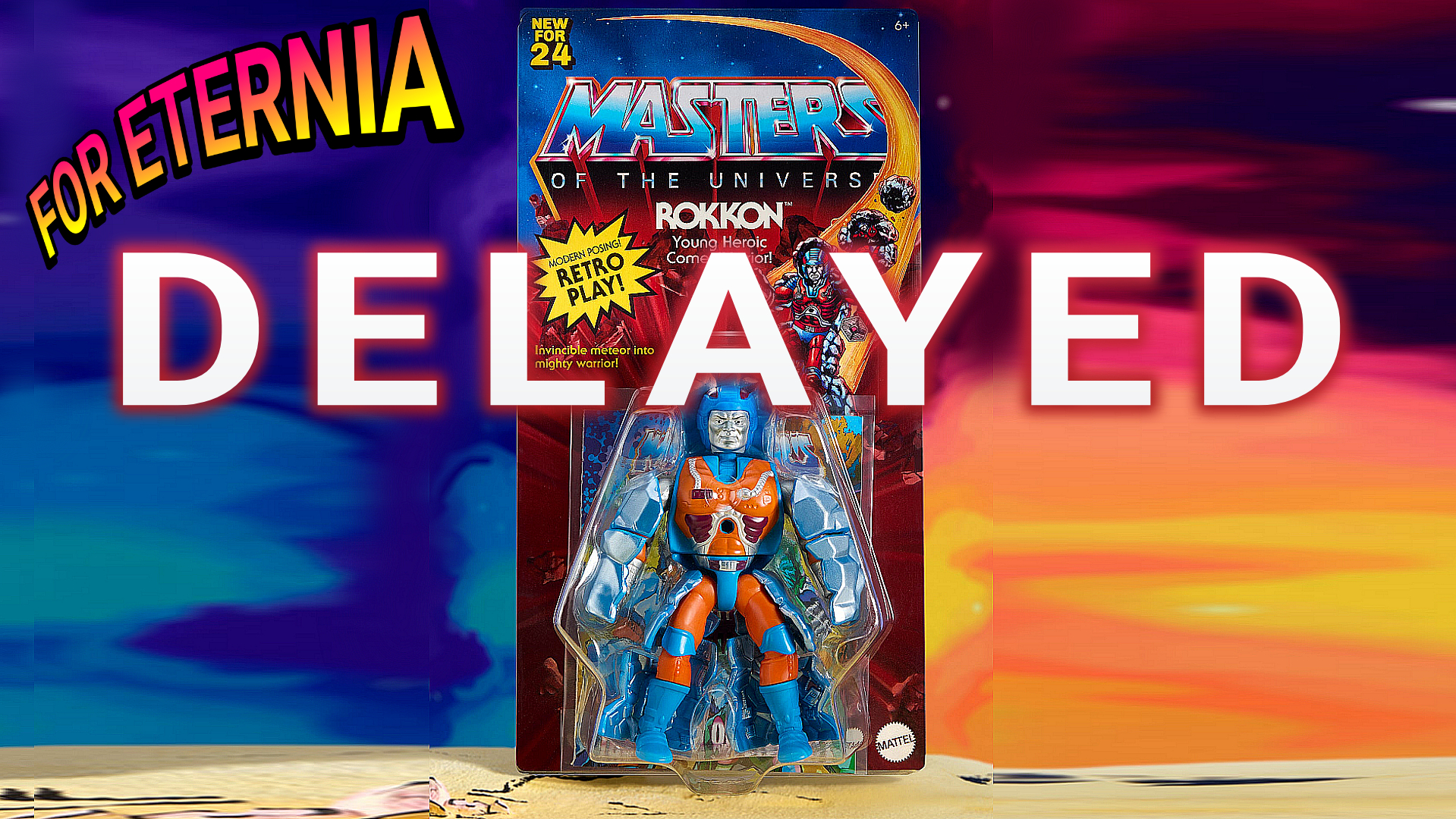 Mattel officially delays ROKKON Pre-Orders until February 21st because they are ”currently unable to ship internationally”