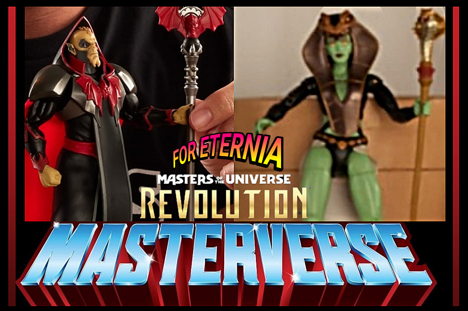 New Masters of the Universe: Revolution HORDAK and KA SORCERESS TEELA Masterverse figures teased