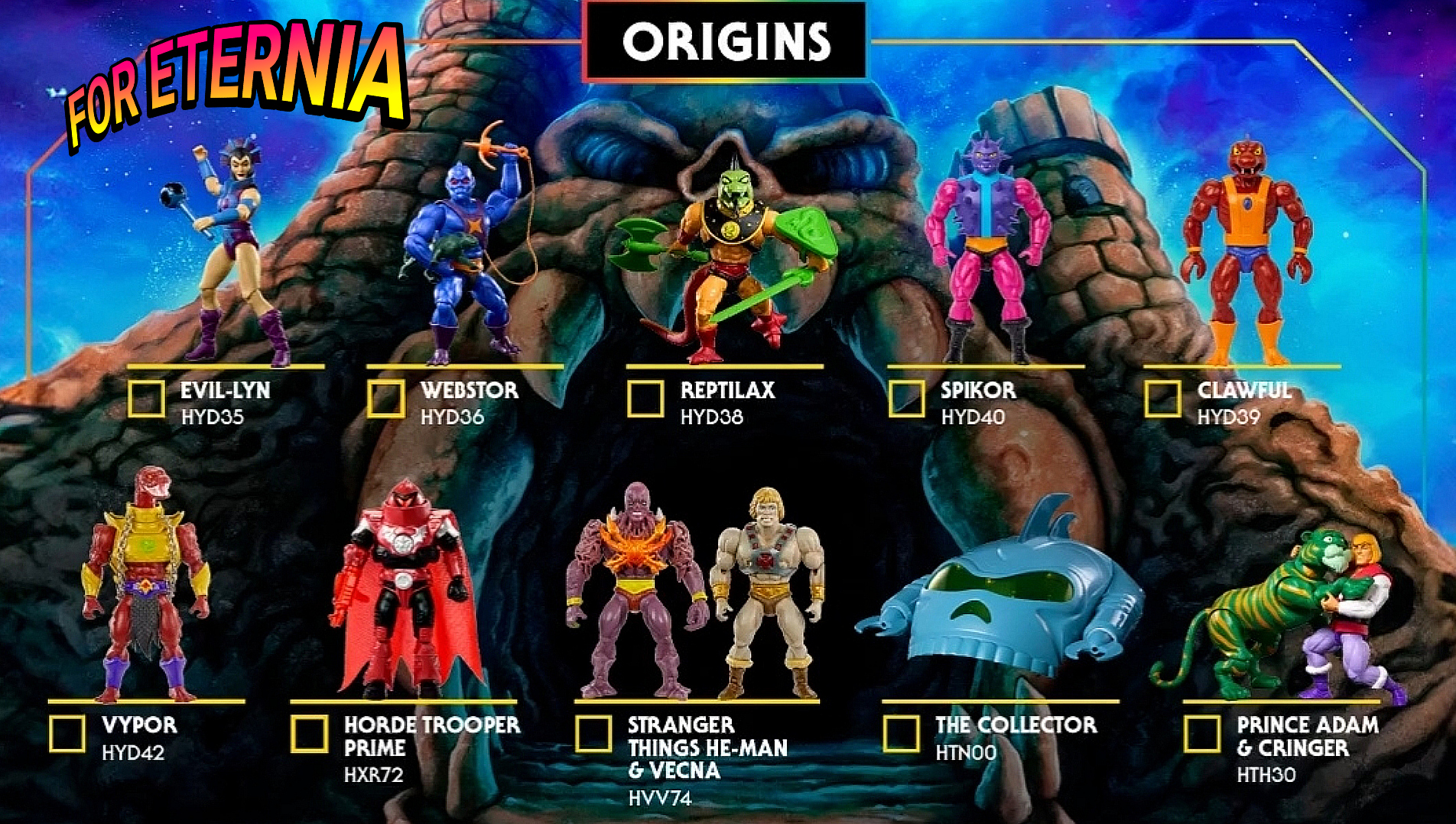 *UPDATED* NEW ORIGINS FIGURES! Pre-Orders begin tomorrow for the Masters of the Universe Summer & Fall 2024 Catalog