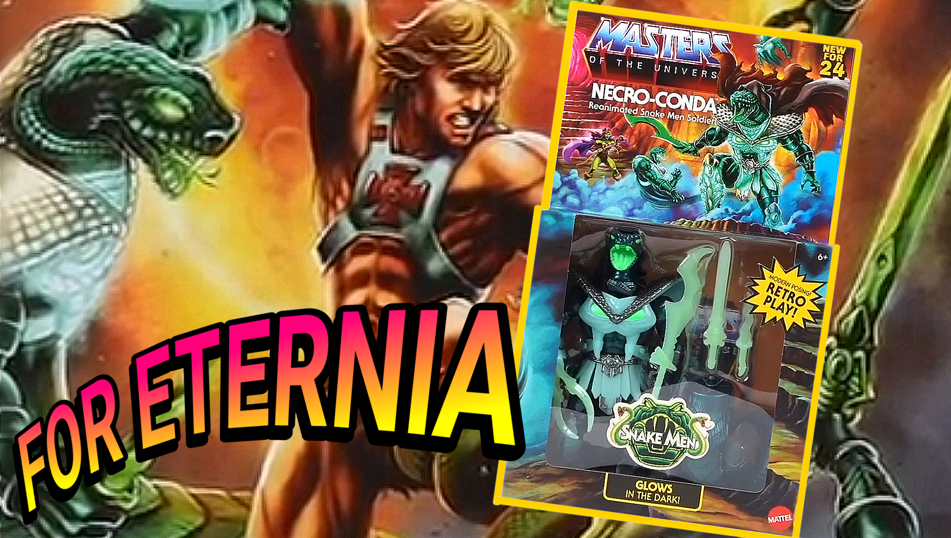 Packaging and Artwork revealed for the Masters of the Universe: Origins Necro-Conda figure