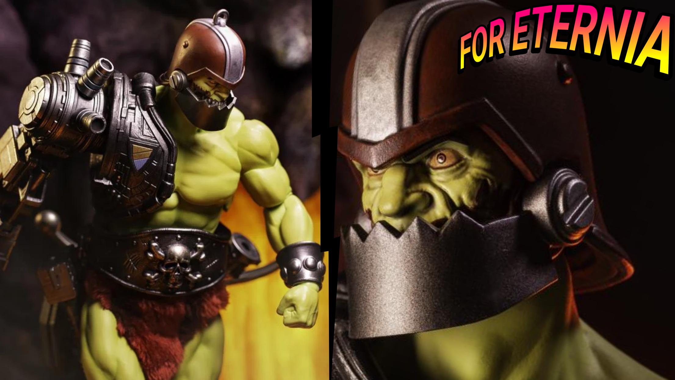 Mini Comic variant of Mondo’s Masters of the Universe 1:6 Scale TRAP JAW Figure available for Pre-Order Now