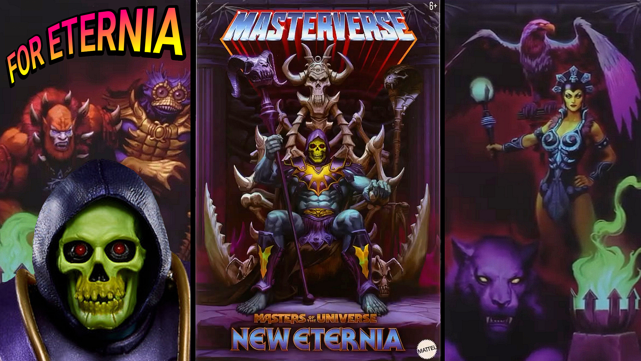 *UPDATED* Full Packaging reveal for the upcoming Masterverse ”New Eternia” SKELETOR WITH HAVOC THRONE set