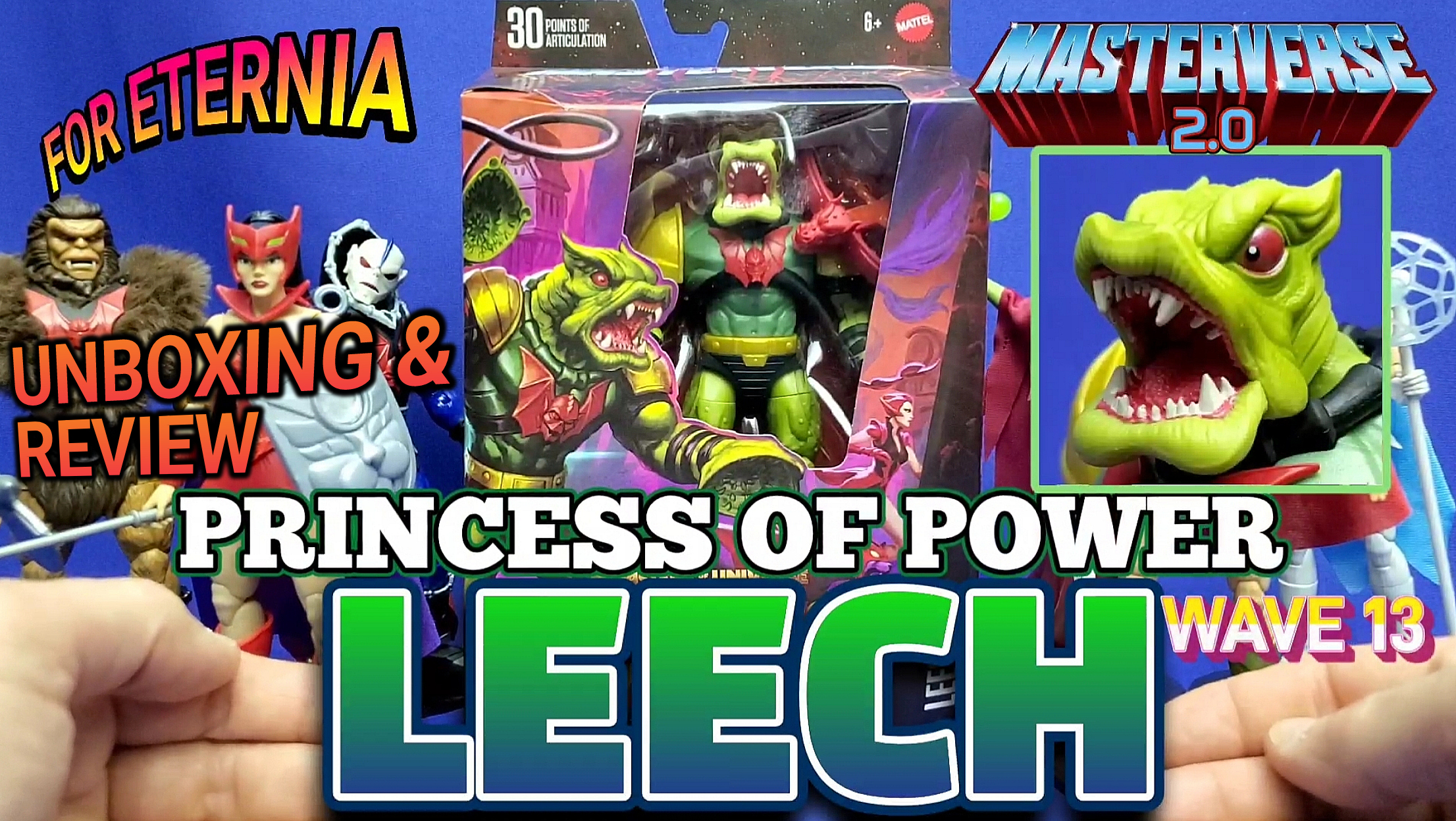 UNBOXING & REVIEW: Masterverse LEECH Wave 13 Masters of the Universe: ”Princess of Power” Action Figure