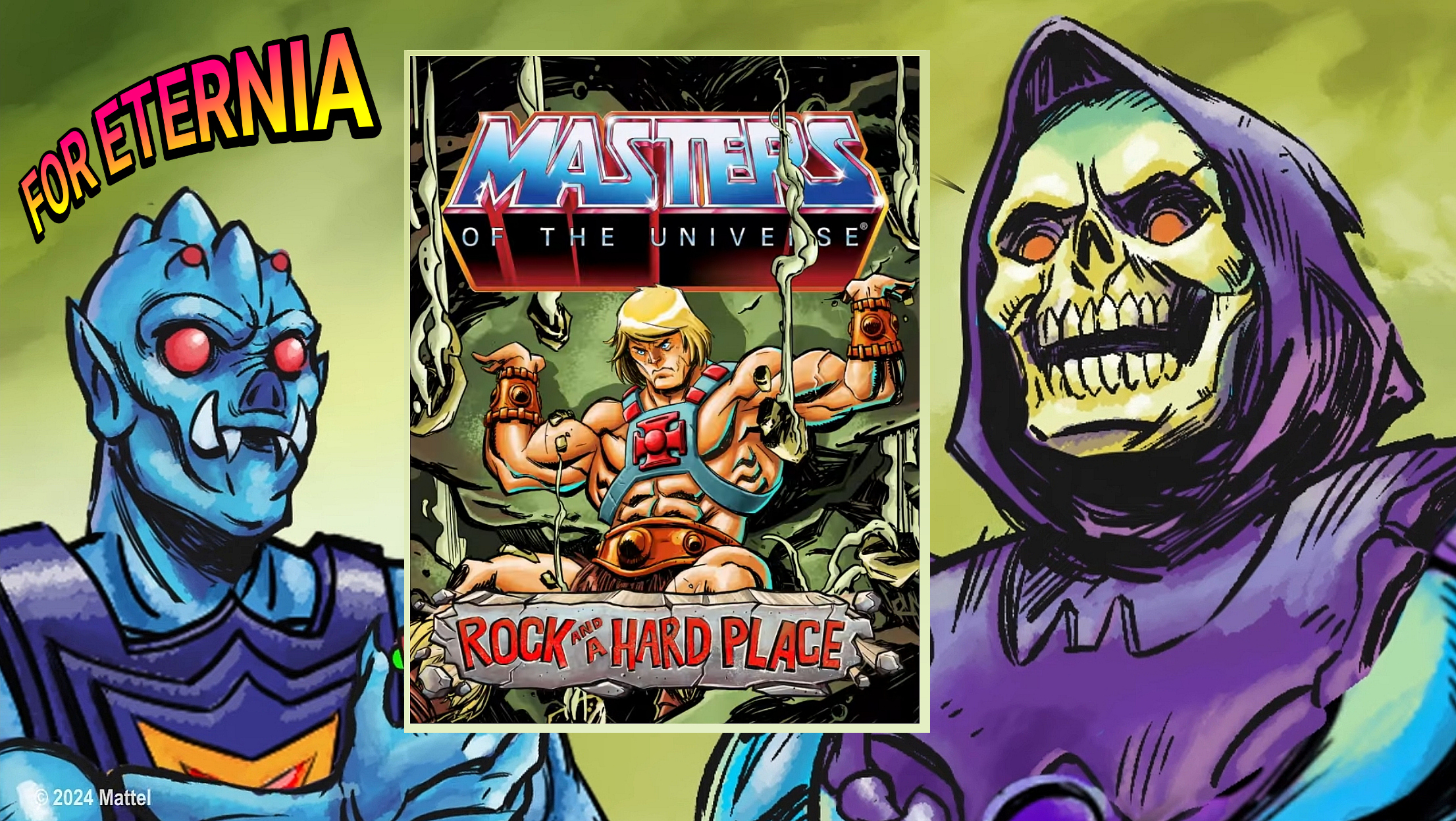 Mattel releases their seventh animated Masters of the Universe Origins MiniComic titled ”Rock and a Hard Place”