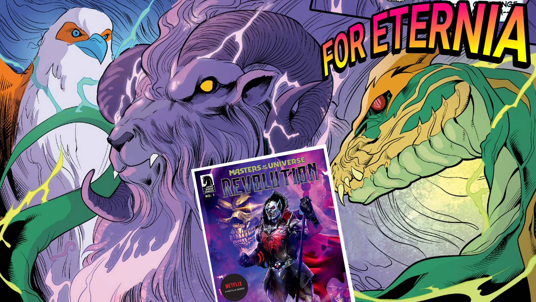 Five Page Preview of Dark Horse Comics ”Masters of the Universe: Revolution” Issue #1 is Released