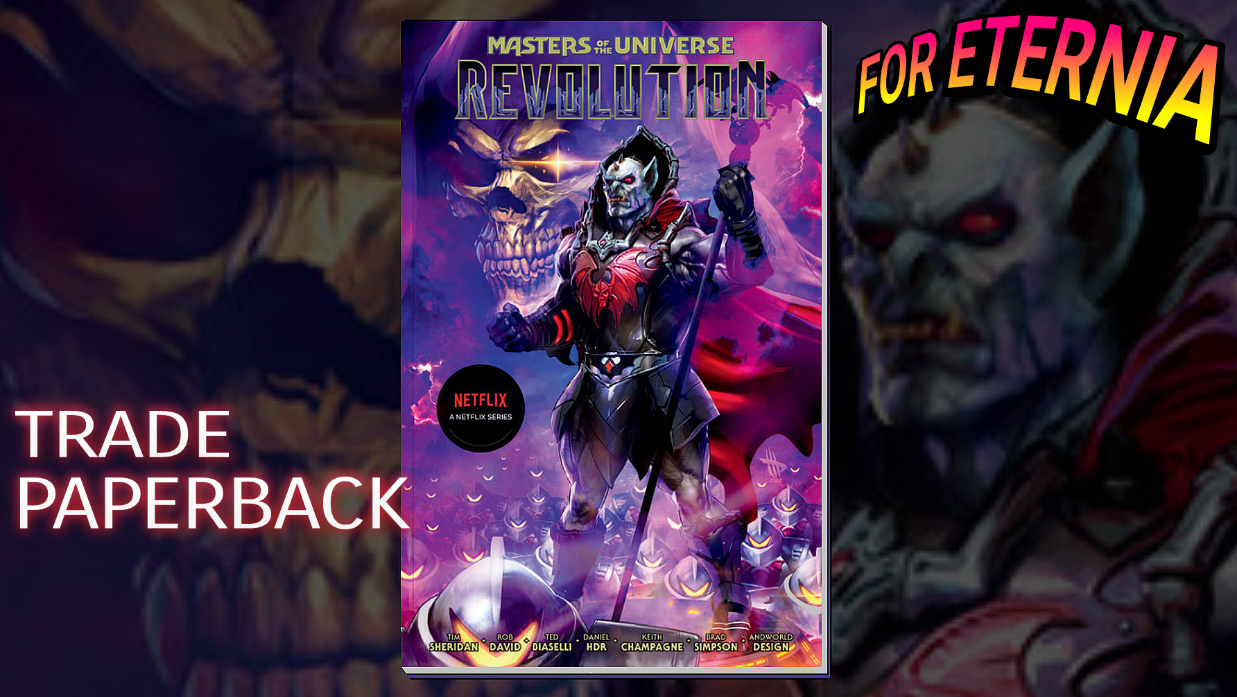 ”Masters of the Universe: Revolution” Prequel Trade Paperback slated for January 14th, 2025