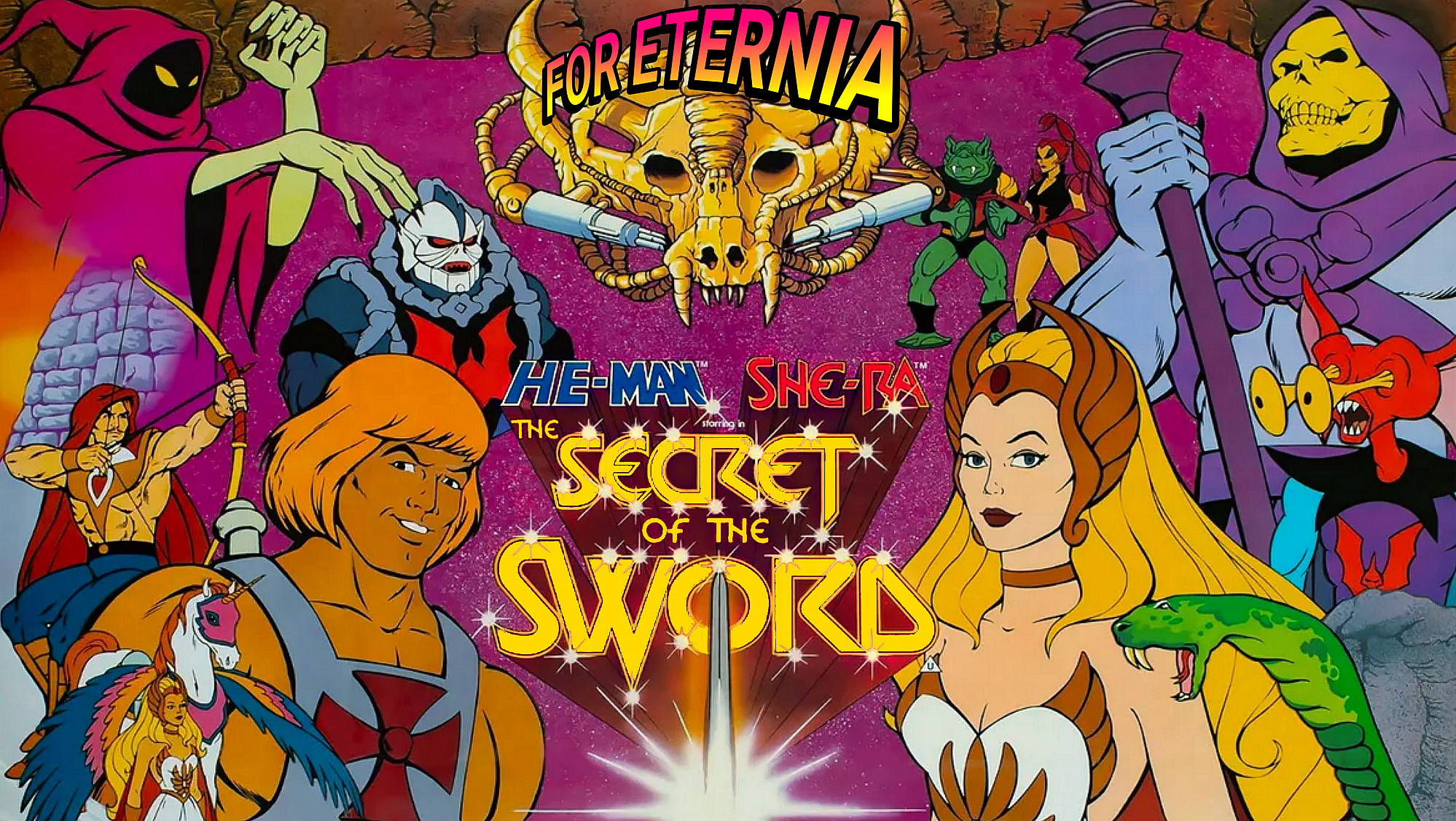 Help us make a 40th Anniversary Cinema Re-Release of ”He-Man and She-Ra: The Secret of the Sword” a Reality!