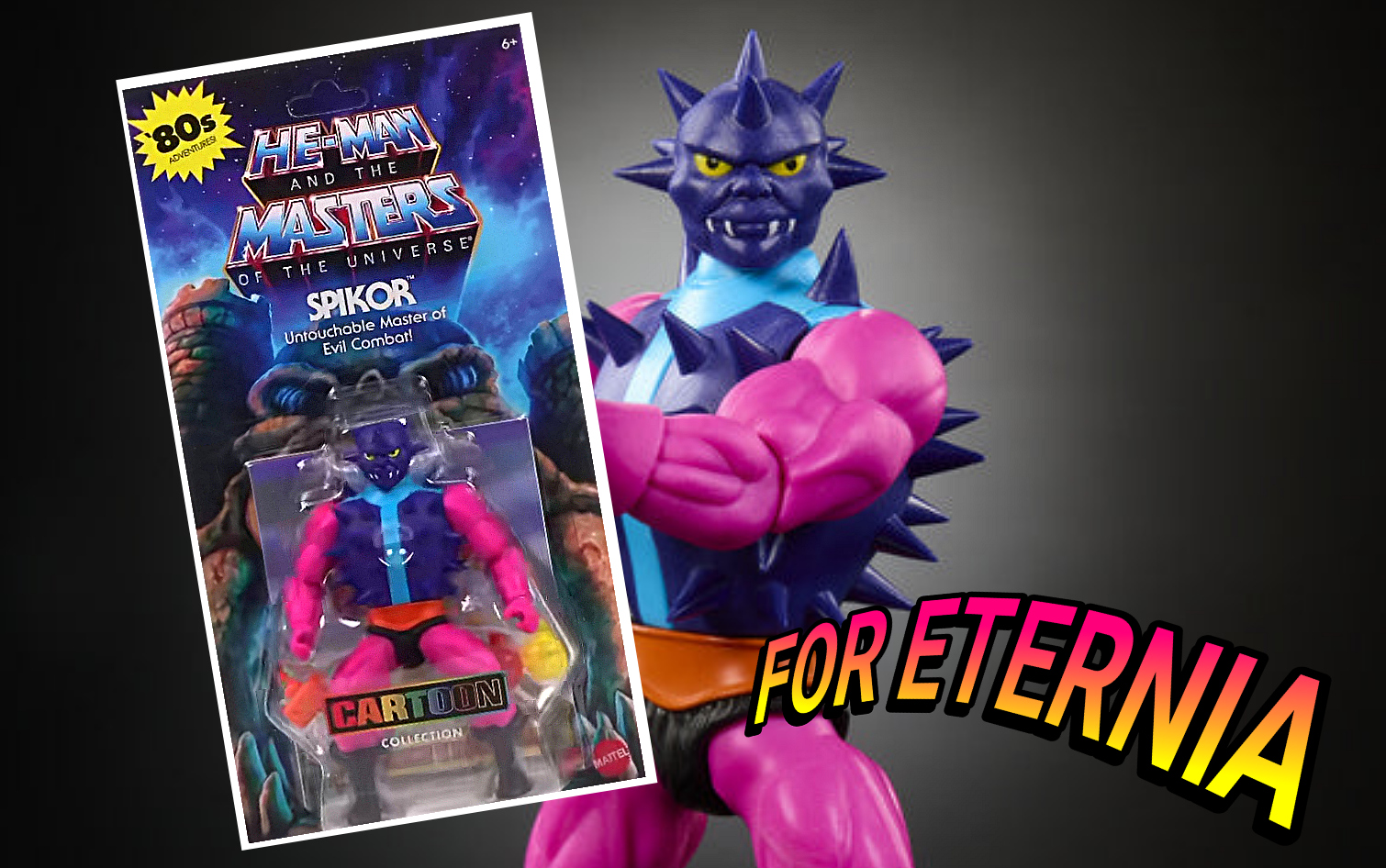 Full Packaging revealed for Masters of the Universe: Origins ”Cartoon Collection” SPIKOR Figure
