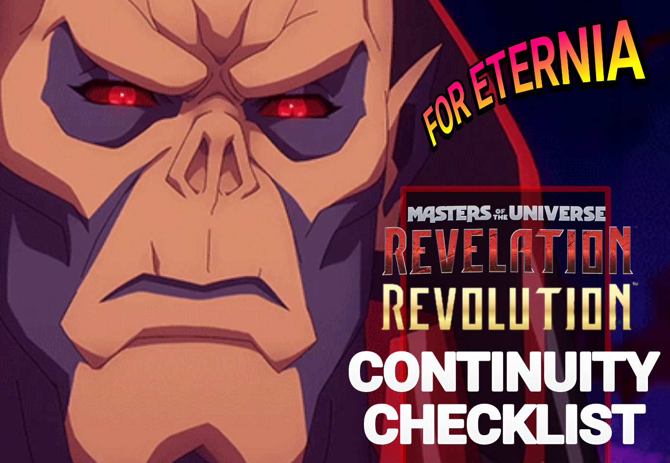 MEDIA CHECKLIST: Catch up with the Comics & Shows in the ”Masters of the Universe: Revelation & Revolution” Continuity