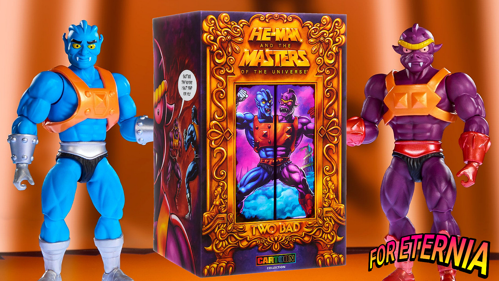 Mattel previews a Masters of the Universe: Origins ”Cartoon Collection” TWO BAD Combo SDCC 2024 Exclusive Figure Set *Updated*