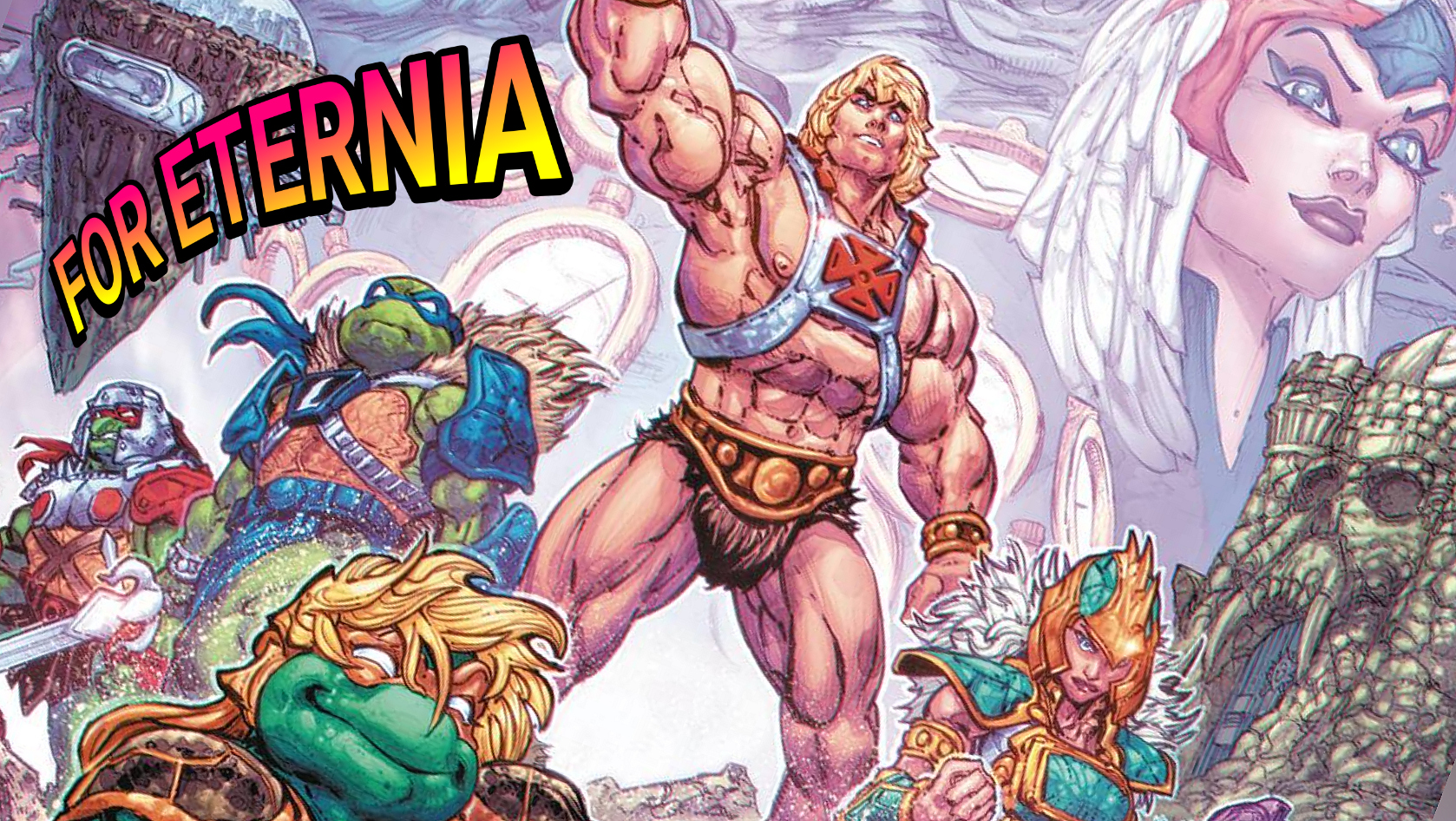 Official Covers and Synopsis for ”TURTLES OF GRAYSKULL” Comic Issue #2 are revealed