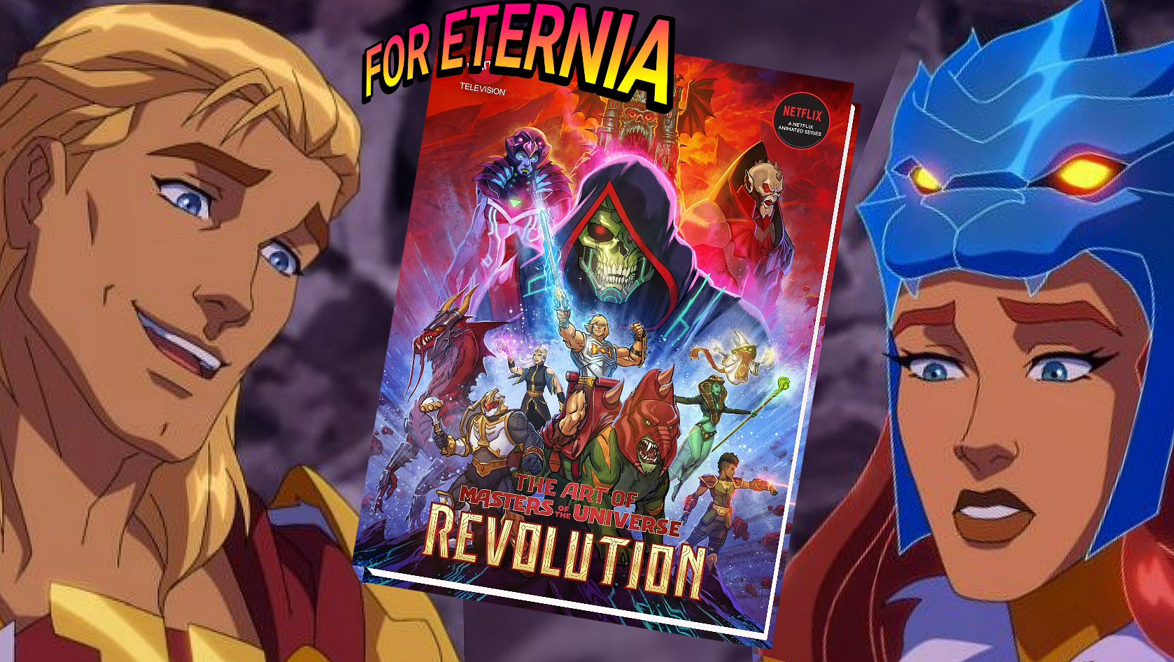 ”The Art of Masters of the Universe: Revolution” Hardcover Book is now available for Pre-Order