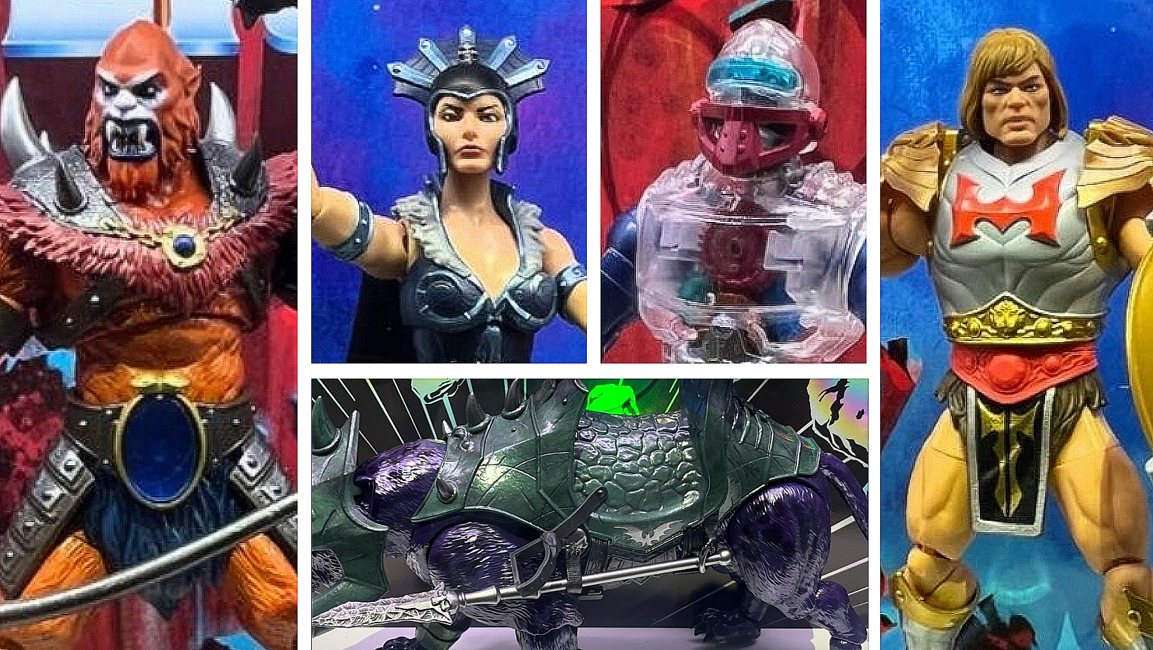 NEW Masters of the Universe: MASTERVERSE Action Figures spotted at SDCC including a Panthor?