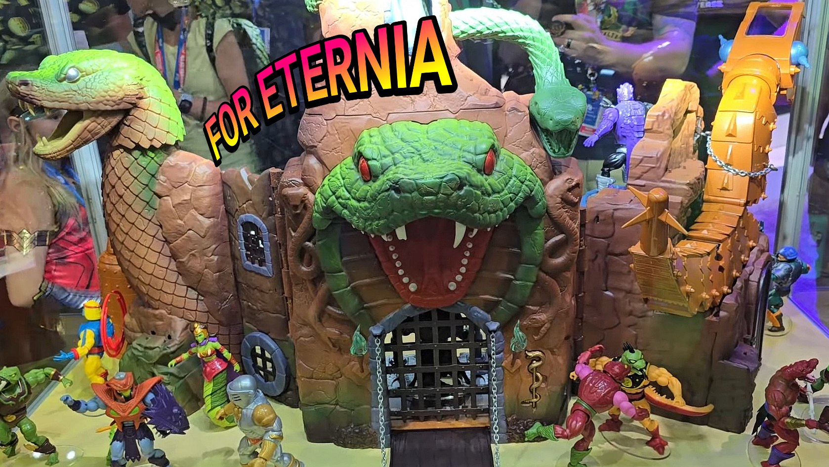 Taking a look at the Masters of the Universe: Origins SNAKE LAIR Playset Reveal