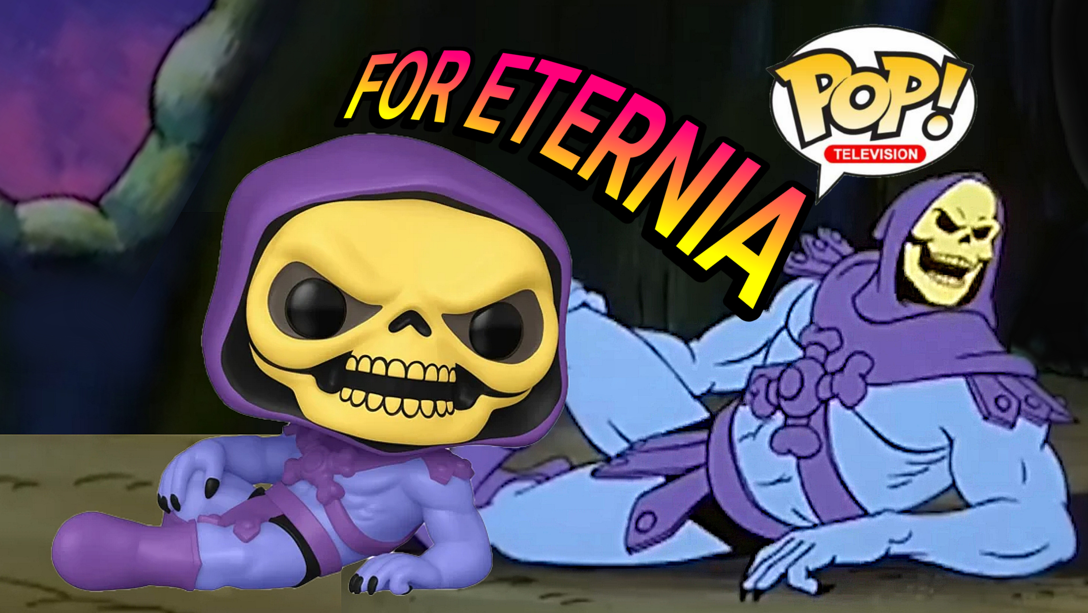 Skeletor Meme (and a Classic Filmation He-Man Episode) comes to life with POP! MEMES: SKELETOR ”Facts” Figure