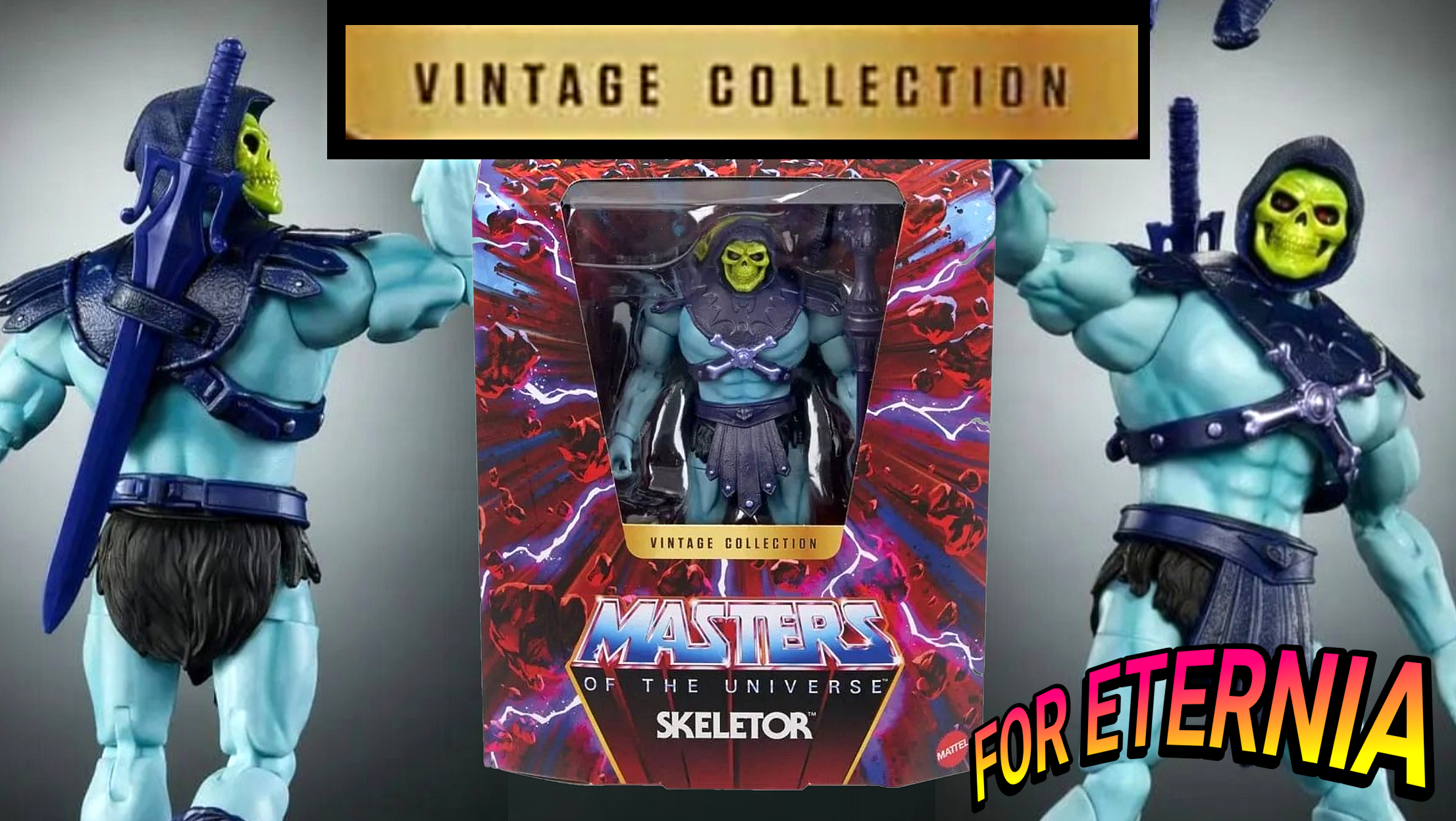 New SKELETOR Masterverse figure revealed in a brand new subline titled the ”VINTAGE COLLECTION”!