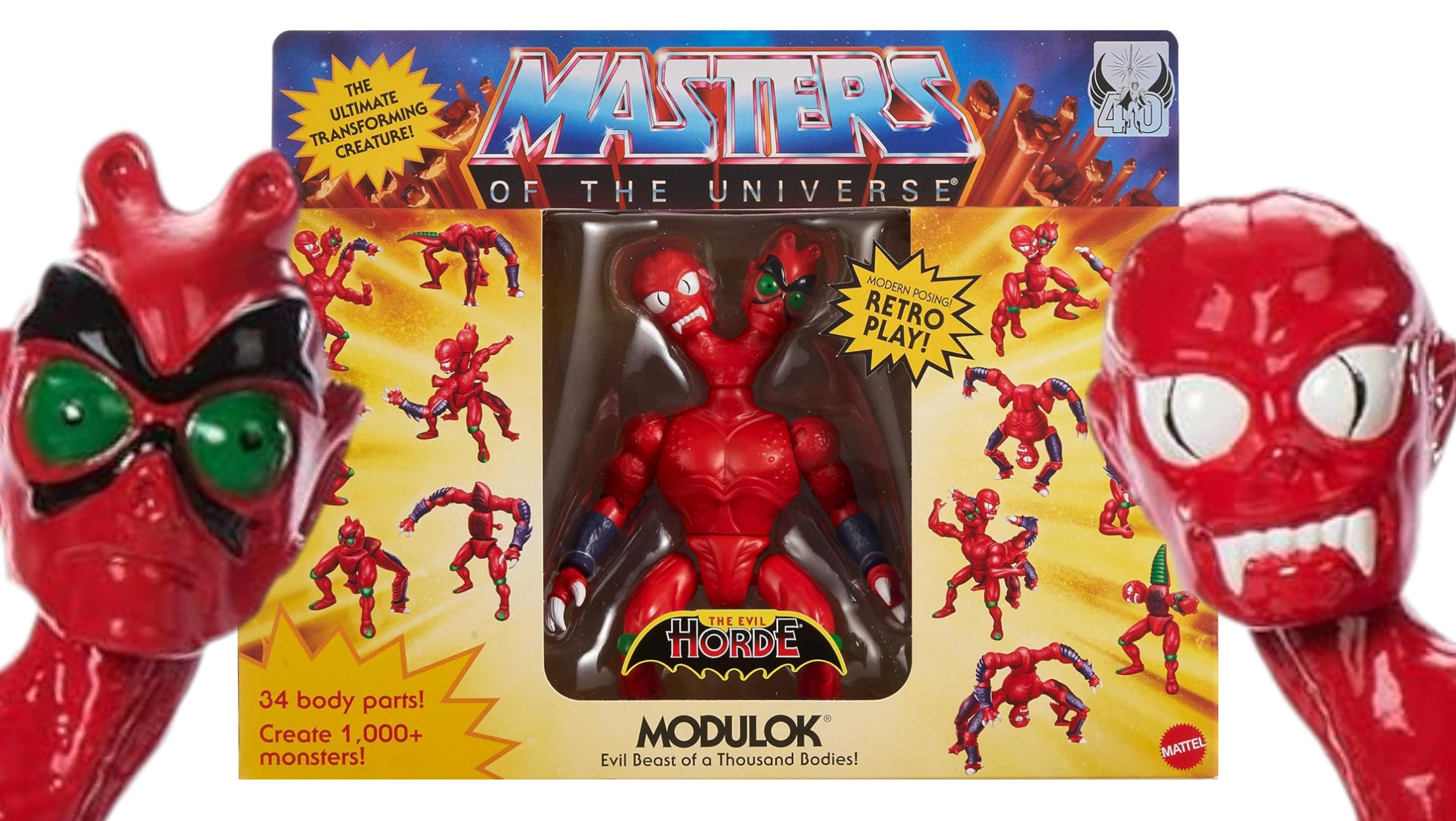 Official Prototype and Packaging images released for the Masters of the Universe: Origins MODULOK action figure