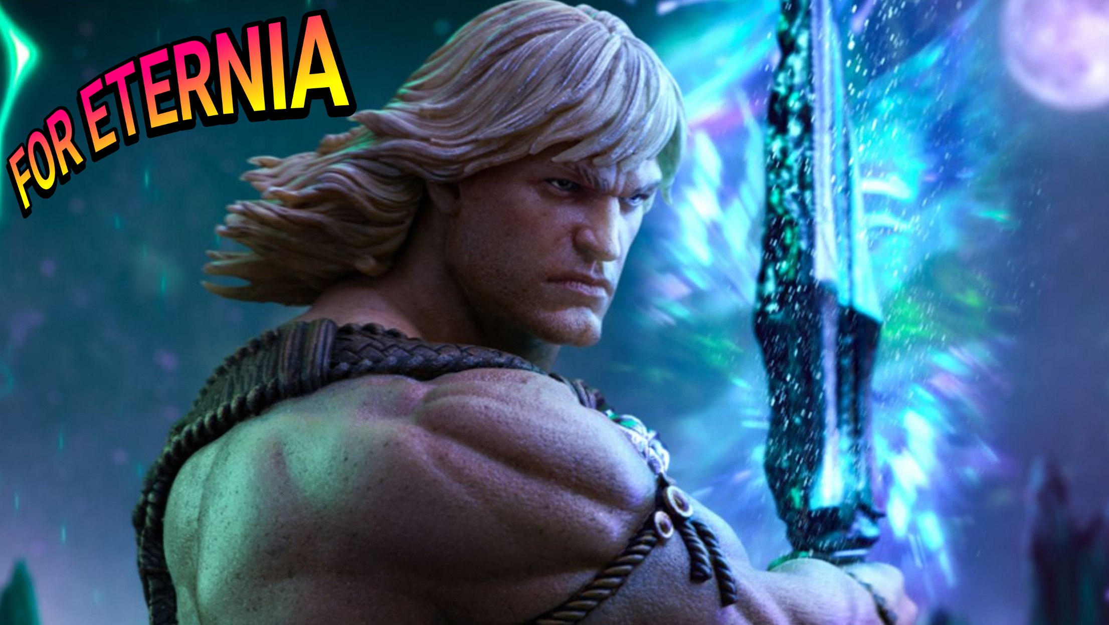 HE-MAN UNLEASHED, the New Masters of the Universe 1:10 Art Scale Iron Studios Statue is available for Pre-Order