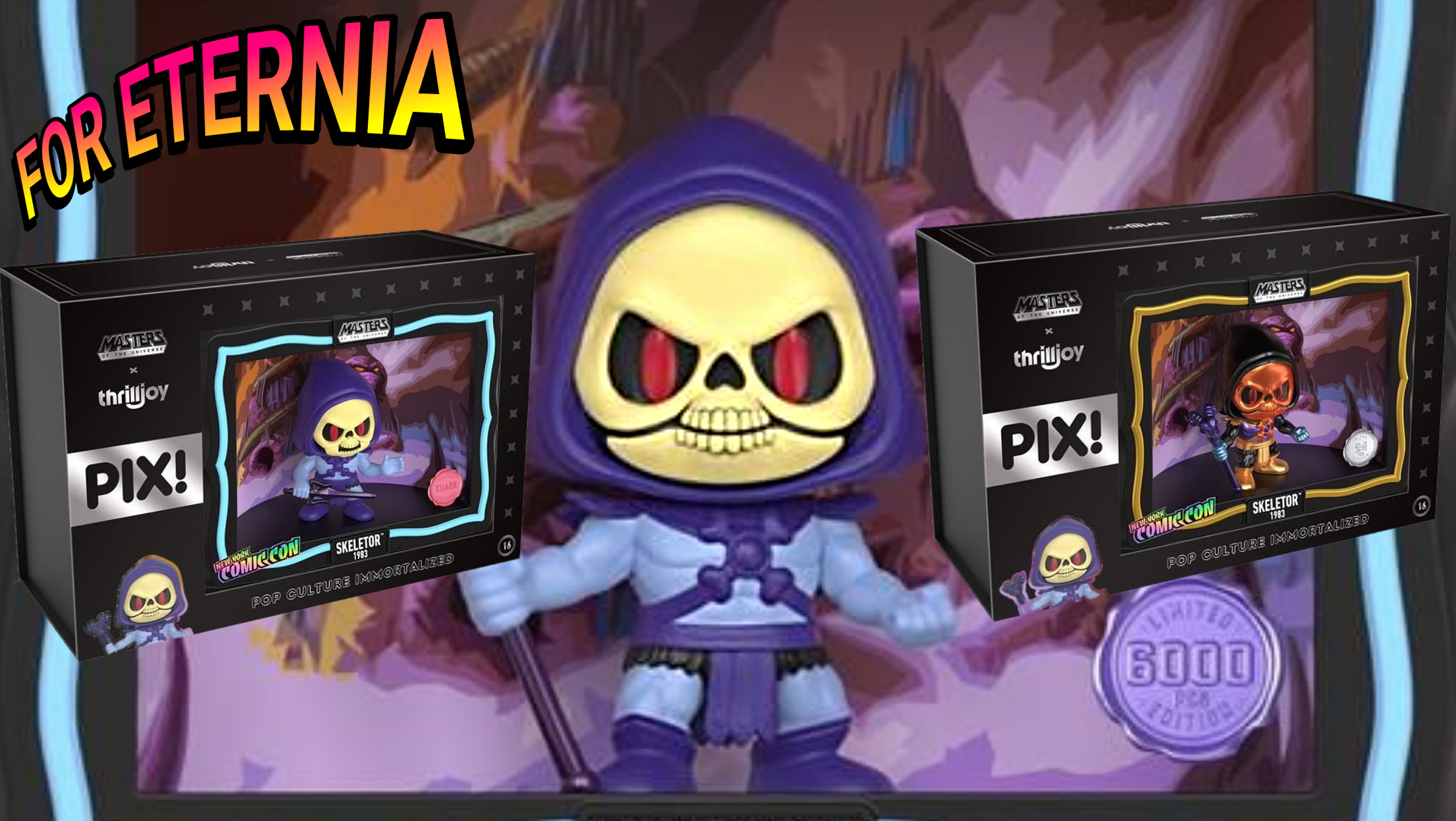 Former Funko CEO reveals brand new company ”Thrilljoy” and new Skeletor PIX! collectible figures