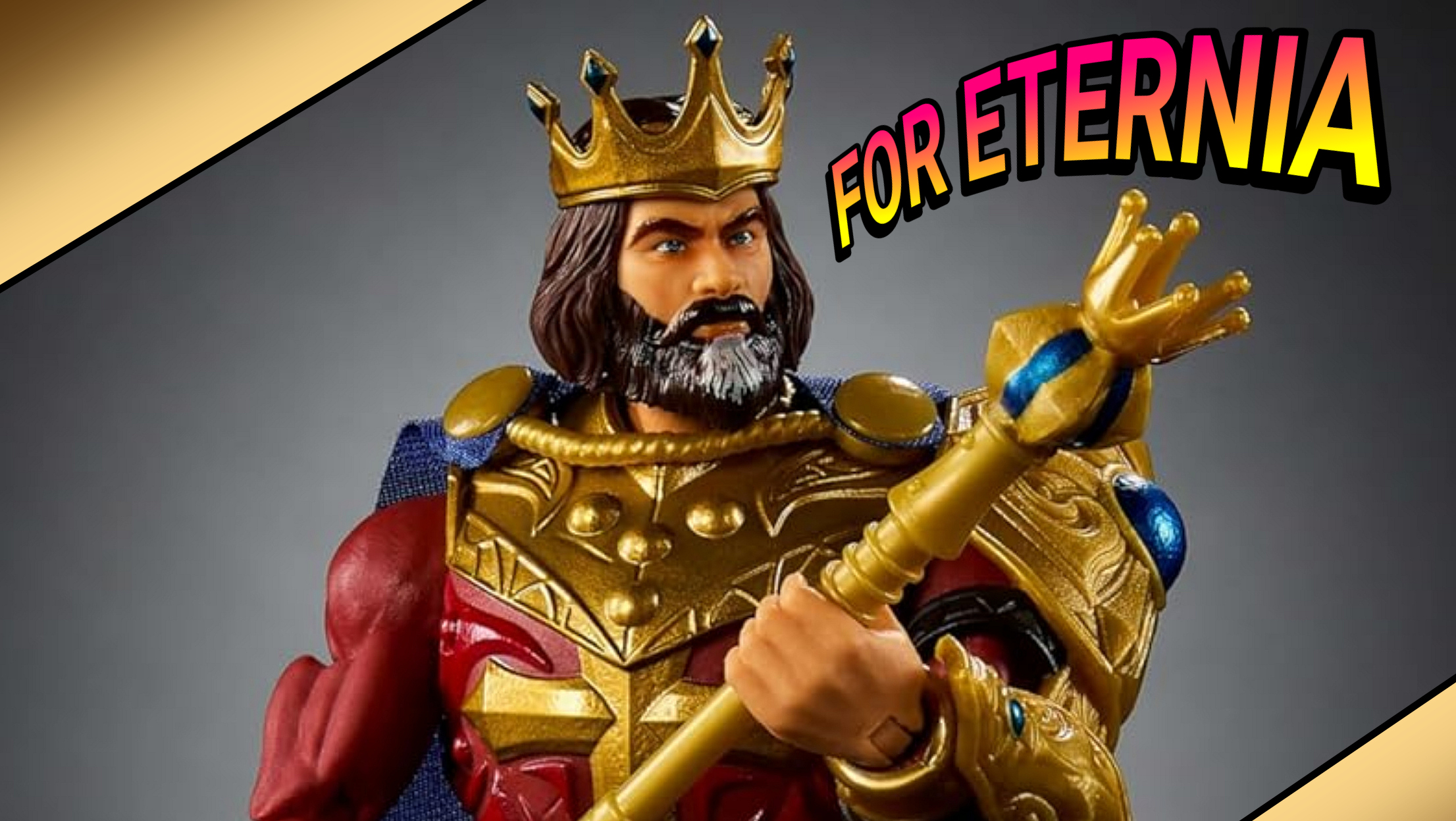 BOW TO THE KING! New Details & Promo Pics revealed for Masterverse ”New Eternia” King Randor figure