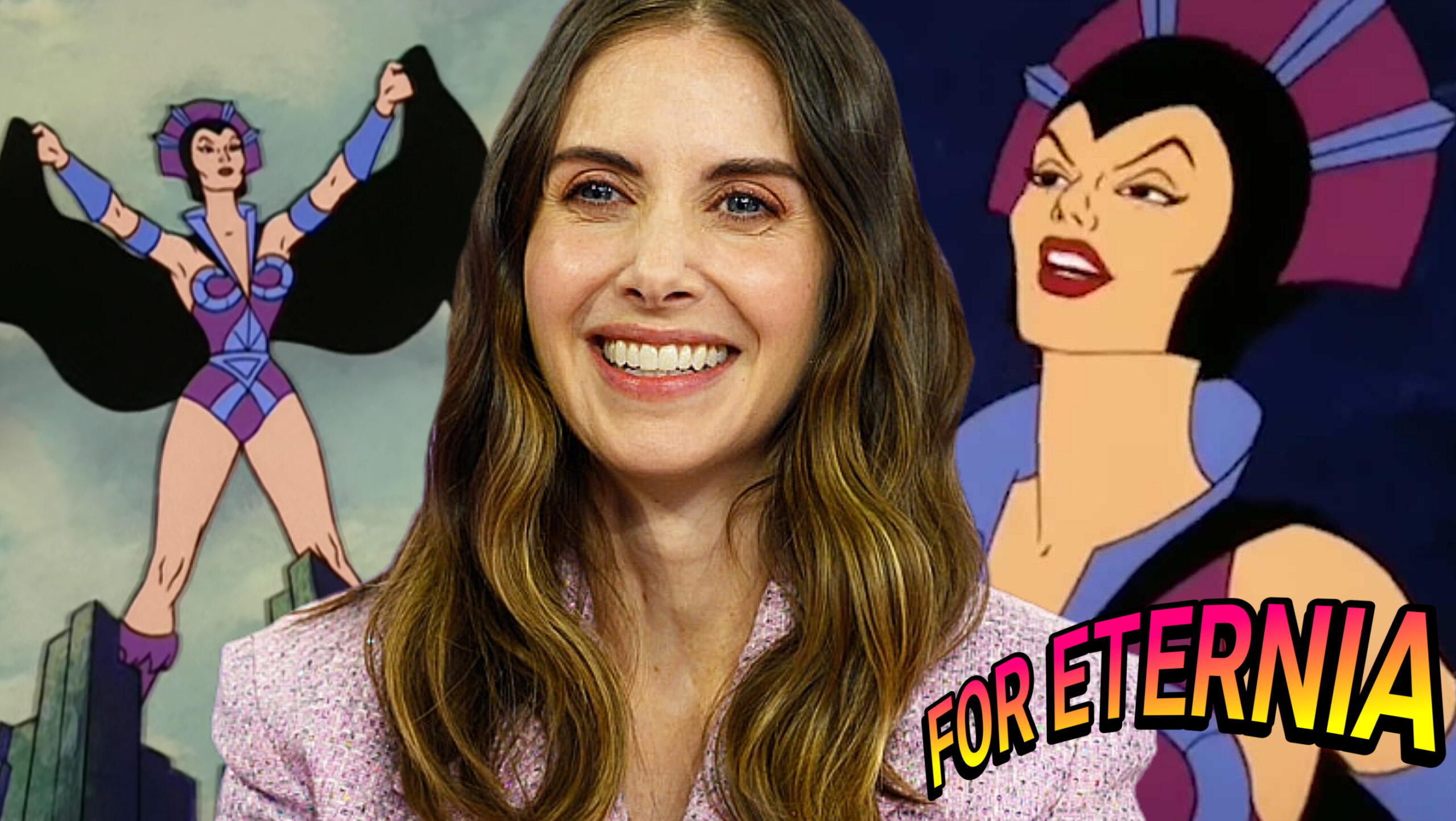 Evil-Lyn actress ALISON BRIE talks the classic Filmation Cartoon, playing a villian and why she accepted the ”Masters of the Universe” Movie Role