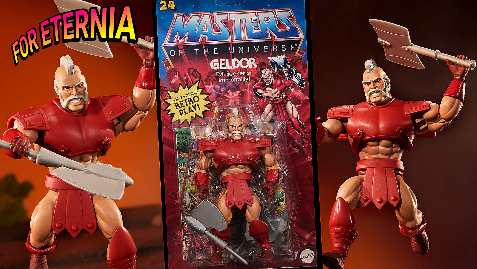 New Pics & Details revealed for the Masters of the Universe: Origins GELDOR Action Figure coming November 12th