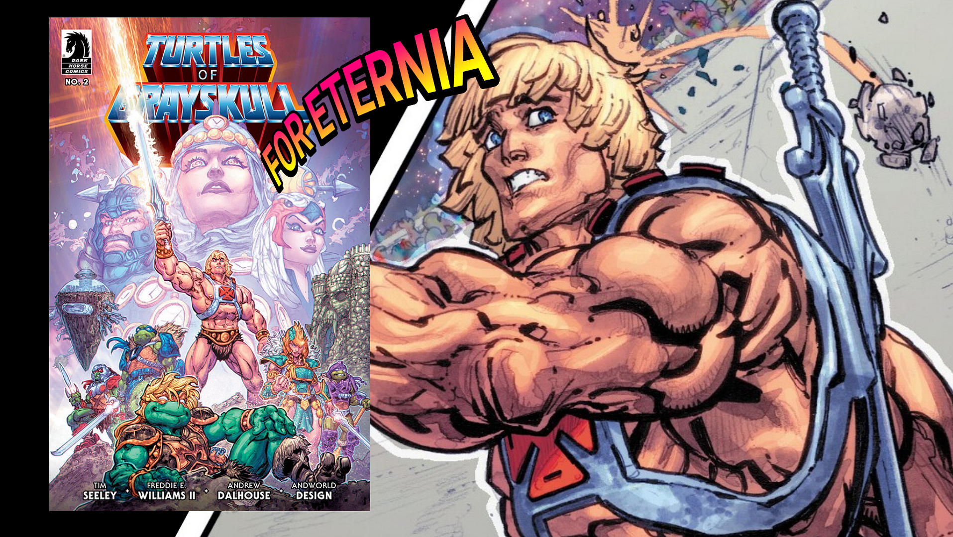 Dark Horse Comics ”Turtles of Grayskull ” Issue #2 is out today