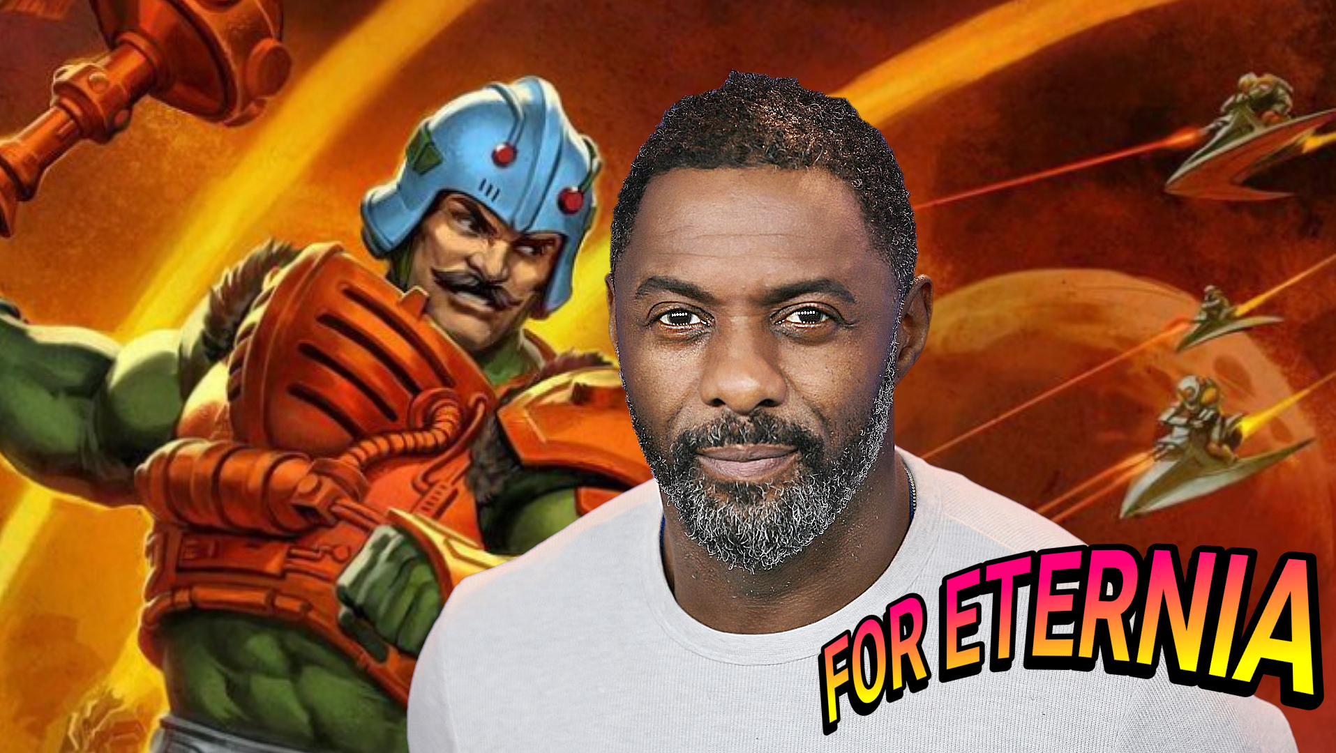 Actor IDRIS ELBA set to play MAN-AT-ARMS in New ”Masters of the Universe” Movie!