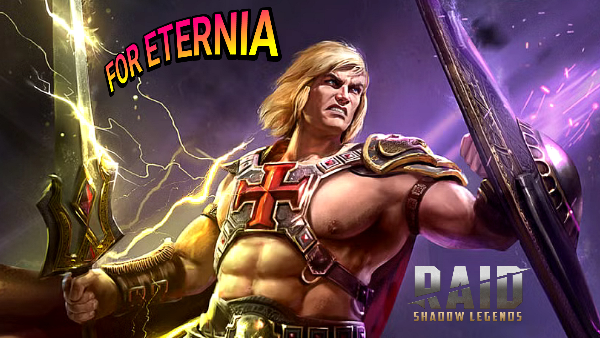 ”RAID: Shadow Legends” Role Playing Video Game crosses over with ”Masters of the Universe”