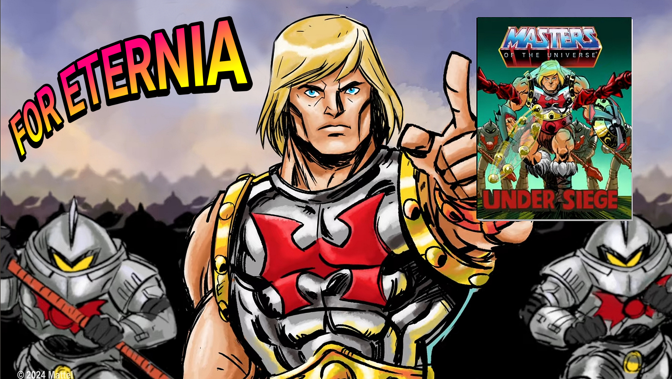 Mattel releases their tenth animated Masters of the Universe: Origins Minicomic titled ”Under Siege”