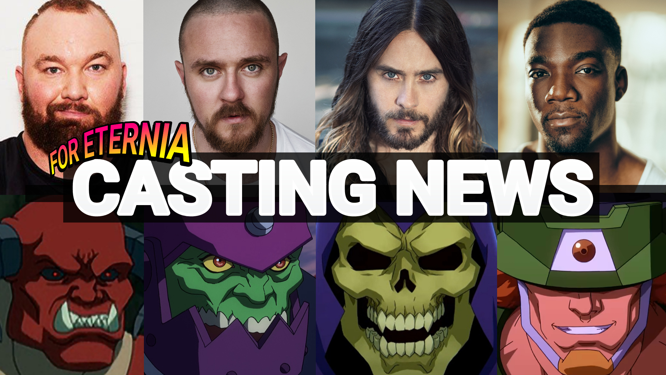 JARED LETO IS SKELETOR! Plus Goat Man, Trap Jaw and Tri-Klops movie actor casting news! *Updated*