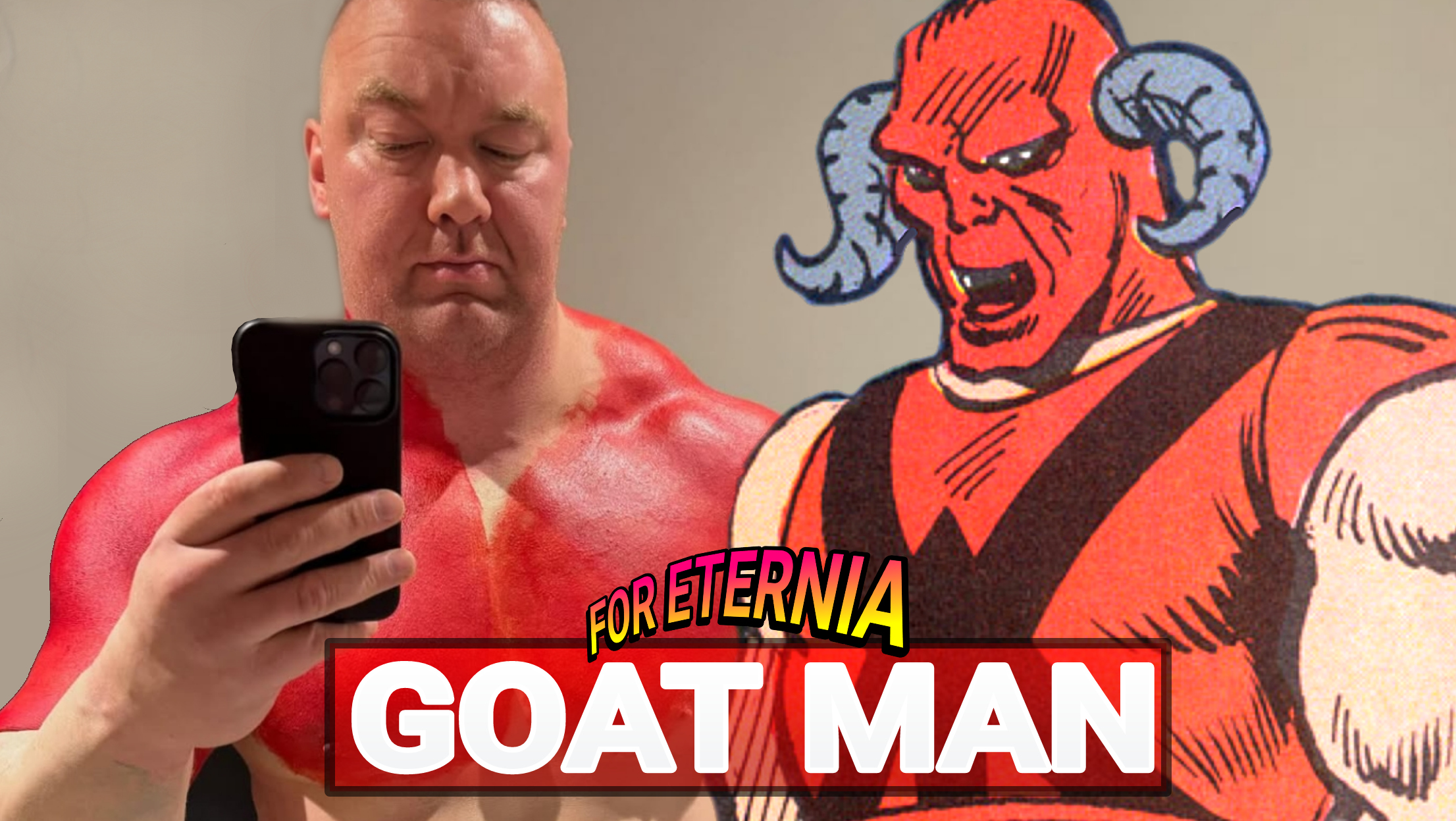 Possible GOAT MAN Makeup Tests revealed for ”Masters of the Universe” Movie!