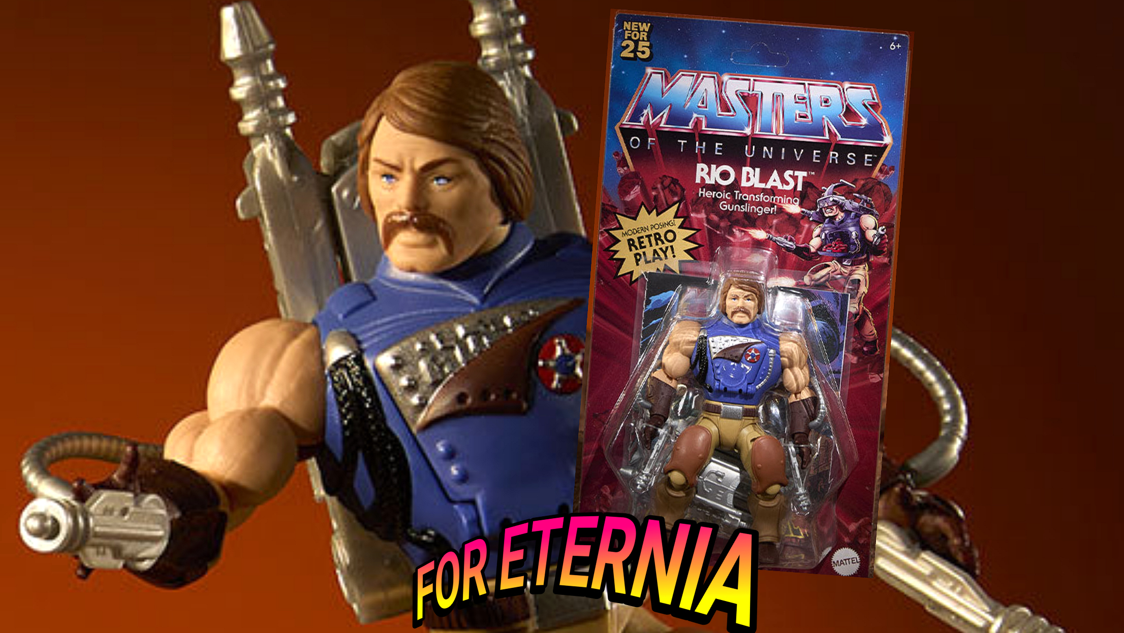 Brand New Mattel Creations UK Website reveals Pics & Details for the Masters of the Universe: Origins RIO BLAST Figure coming January 21st