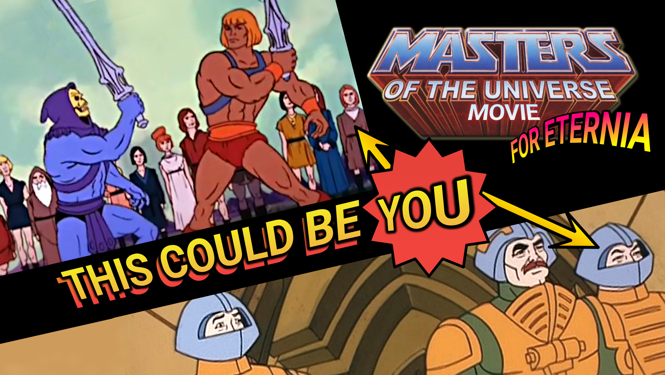 CASTING CALL! You can be in the New ”Masters of the Universe” Movie (Regular and Muscular People Needed!)