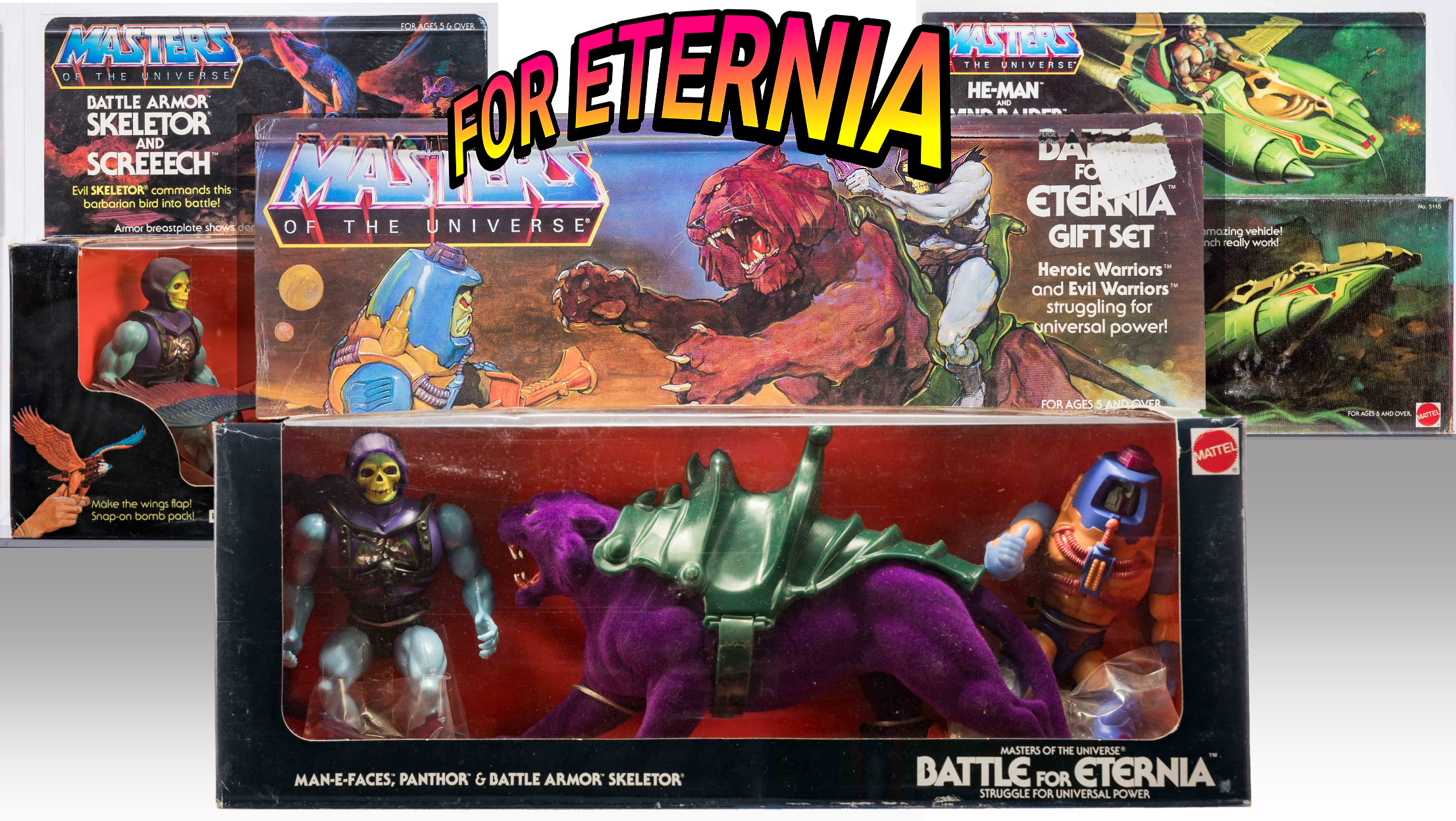 Auction House lists amazing collection of Vintage MASTERS OF THE UNIVERSE Action Figure Sets