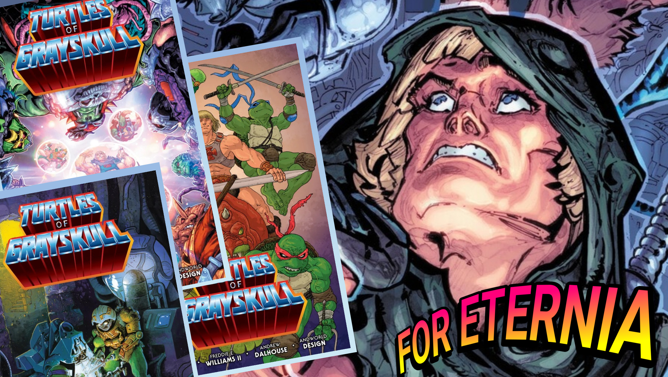 Dark Horse Comics ”TURTLES OF GRAYSKULL” Issue #3 is out today!