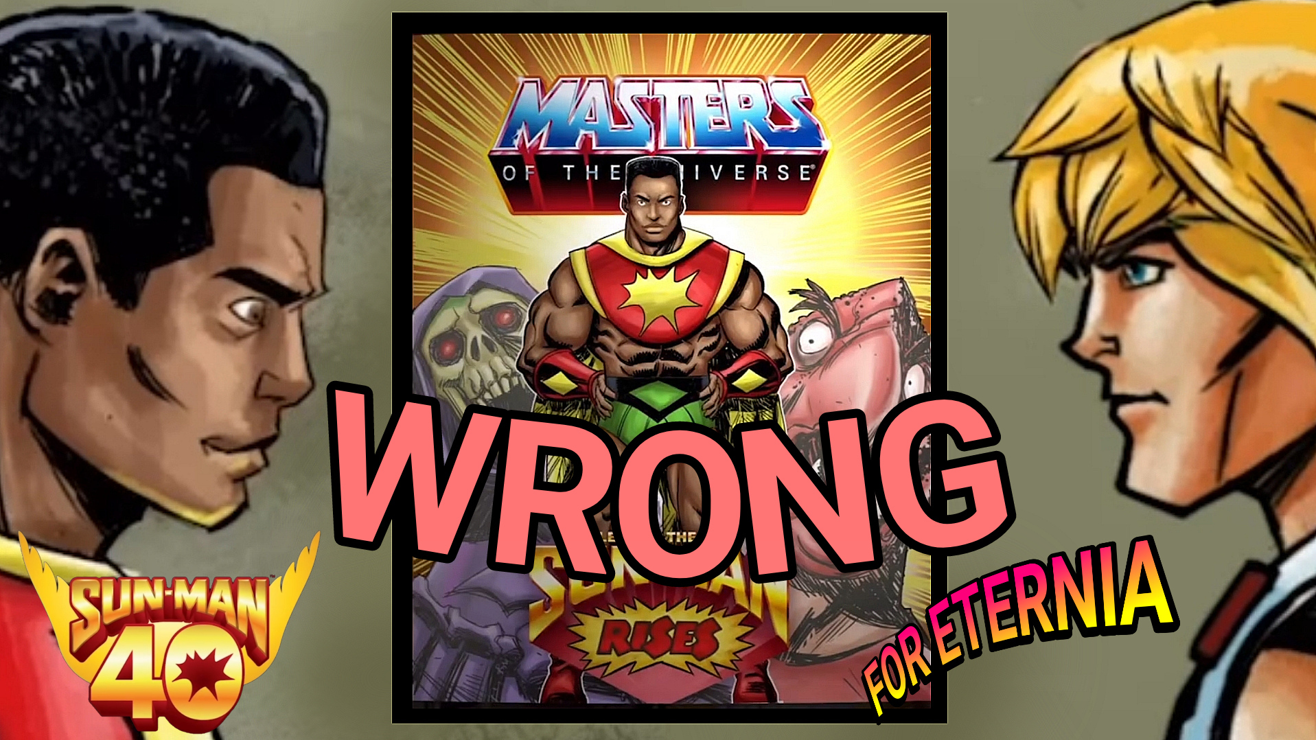 Mattel releases their 11th animated Origins Minicomic to celebrate Sun-Man’s 40th Anniversary (and messes it up!)