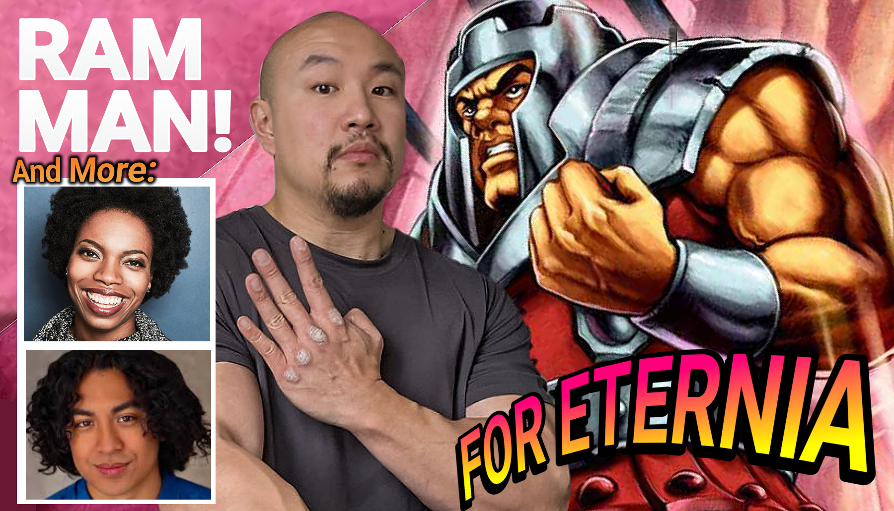 Actor Jon Xue Zhang will play RAM MAN! Plus other “Masters of the Universe” Movie Casting News!