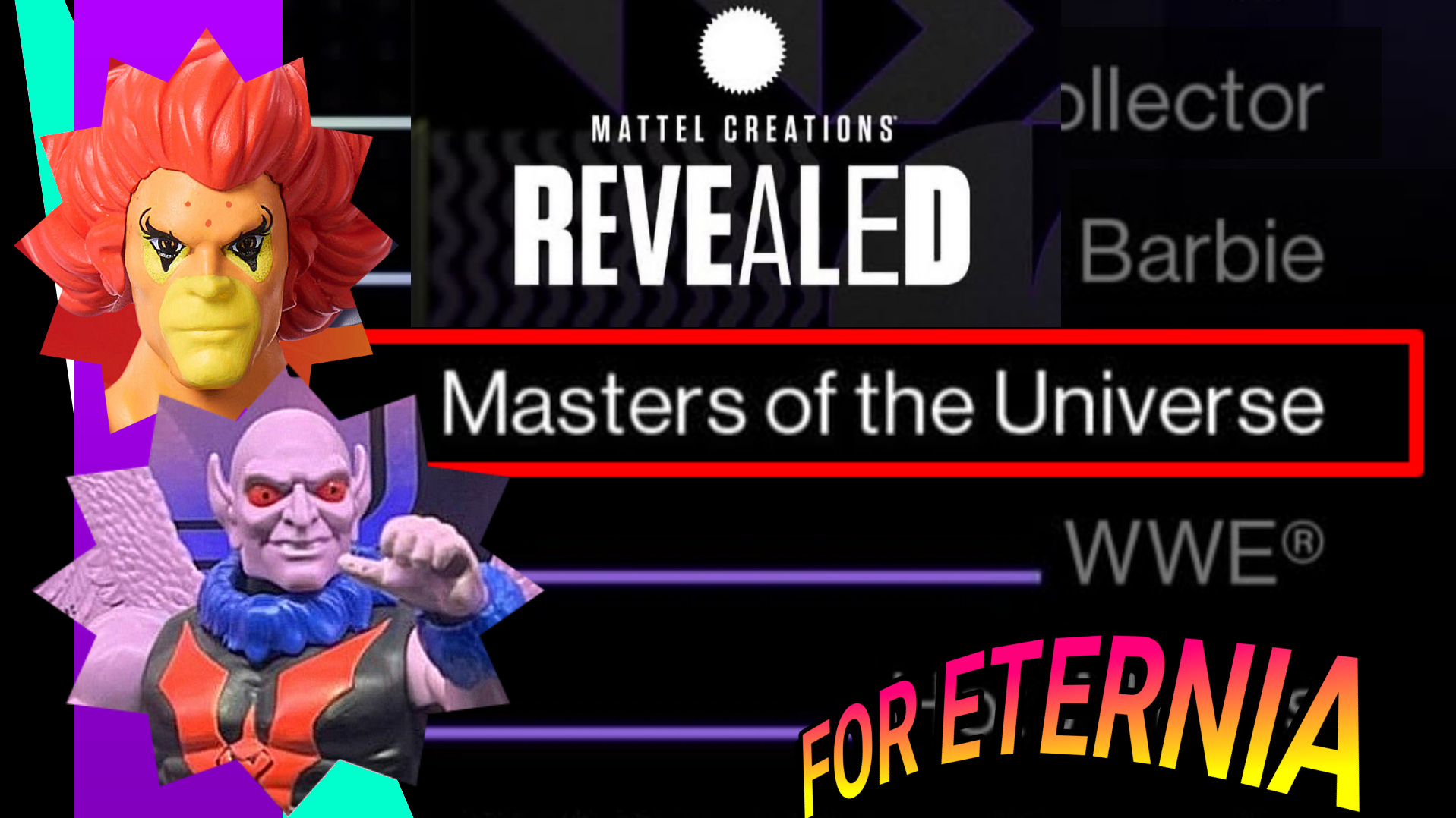 Second Annual MATTEL CREATIONS REVEALED Virtual Event focuses on “Masters of the Universe” this March 6th!