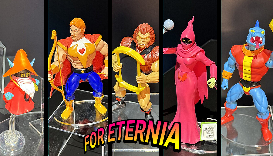 New Masters of the Universe: Origins “CARTOON COLLECTION” Figures are on display at Toy Fair 2025!