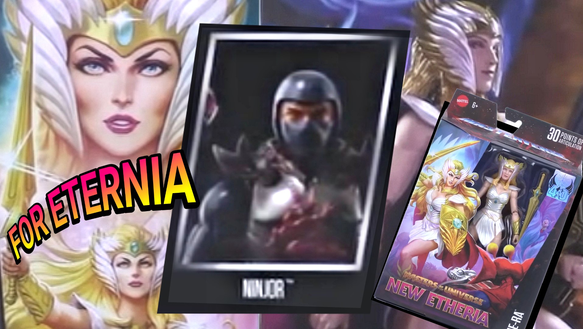 New Masterverse NINJOR Figure Spotted on “New Etheria” She-Ra figure packaging!