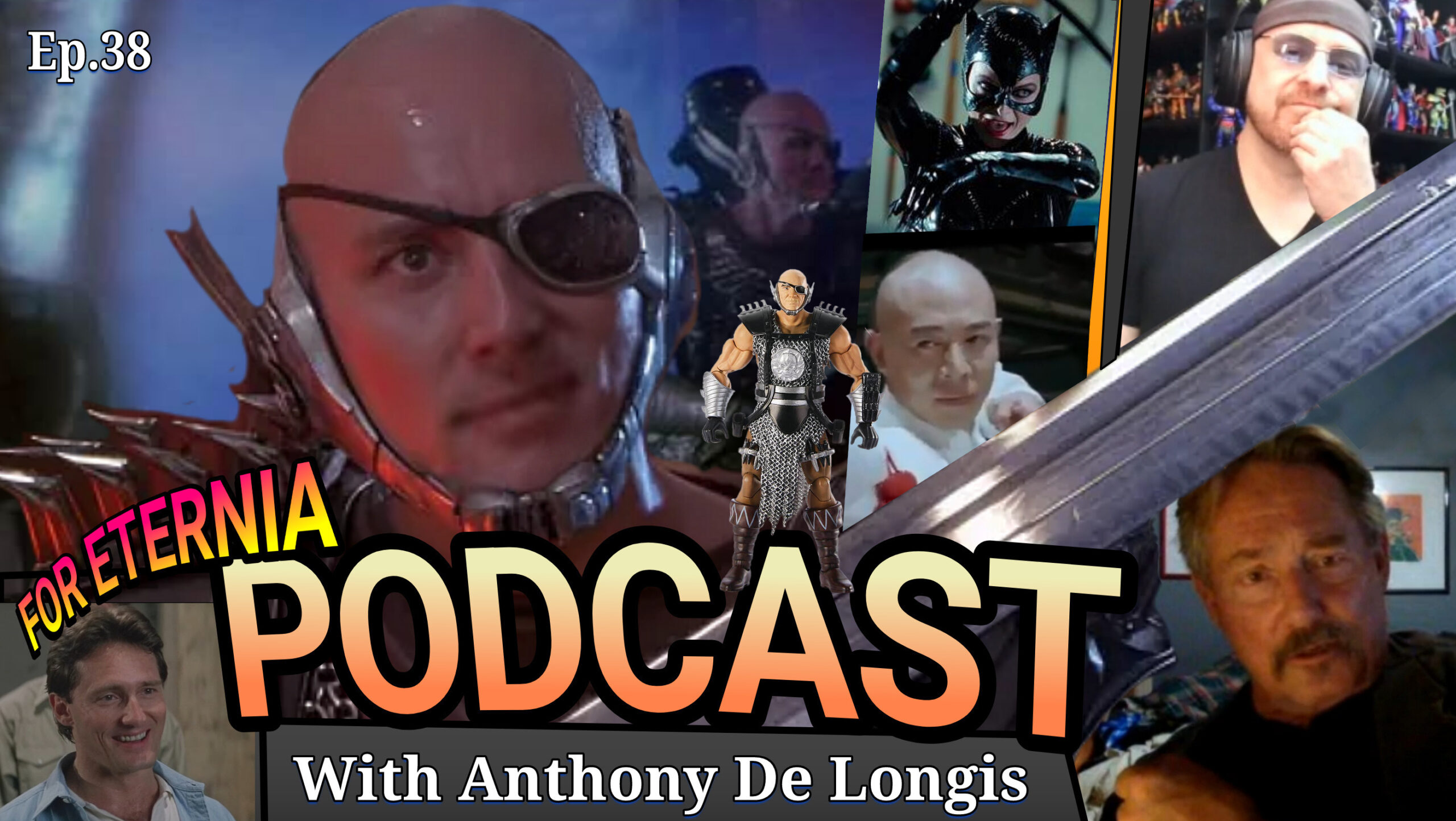 Anthony De Longis talks BLADE from the “Masters of the Universe” (1987) Movie, the new Masterverse figure, Highlander, Batman Returns and his impressive 50+ Year Career!