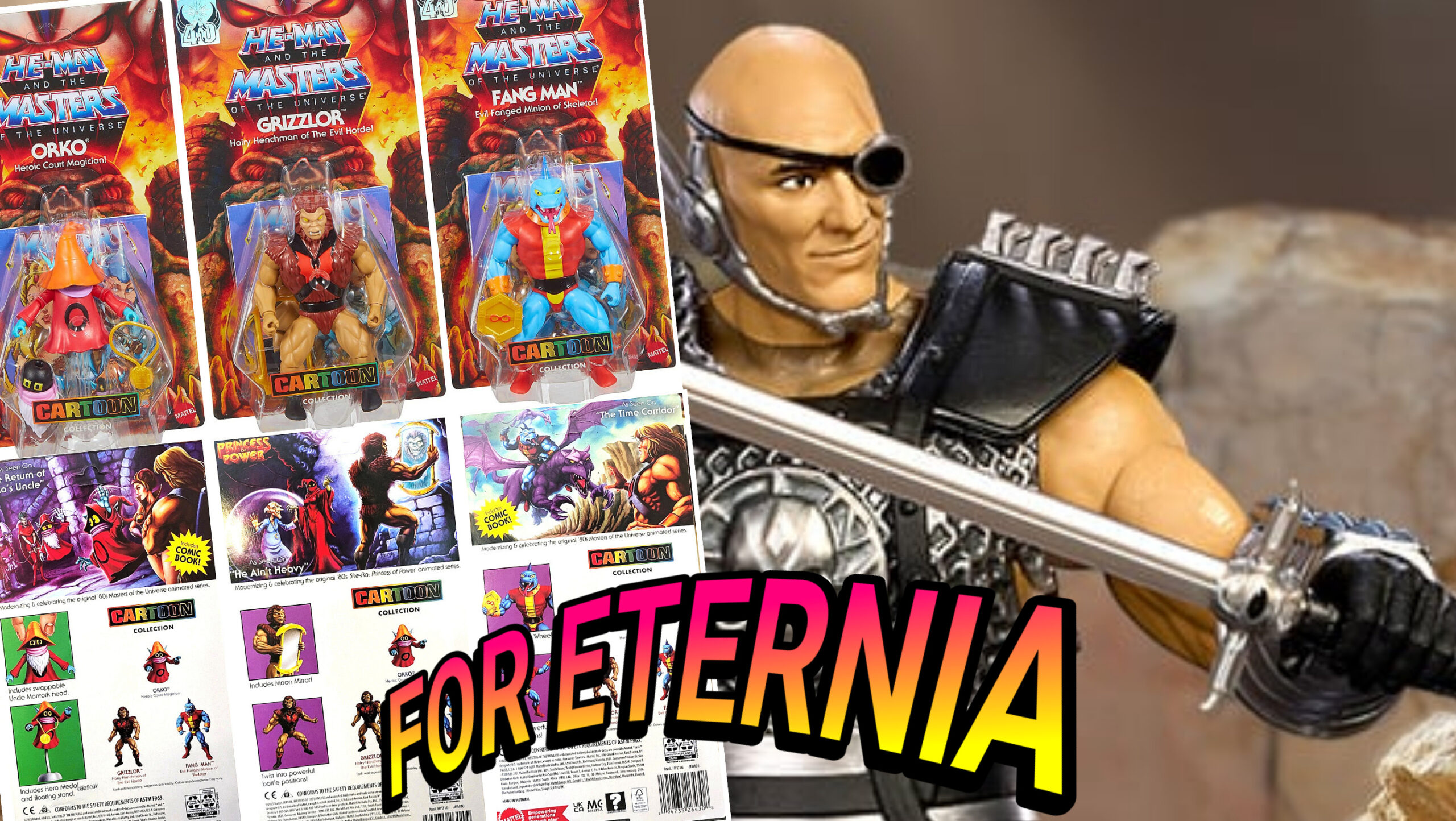 Masterverse 1987 Movie BLADE available to Pre-Order – plus – Full Packaging reveal for the new Origins “Cartoon Collection” Wave!