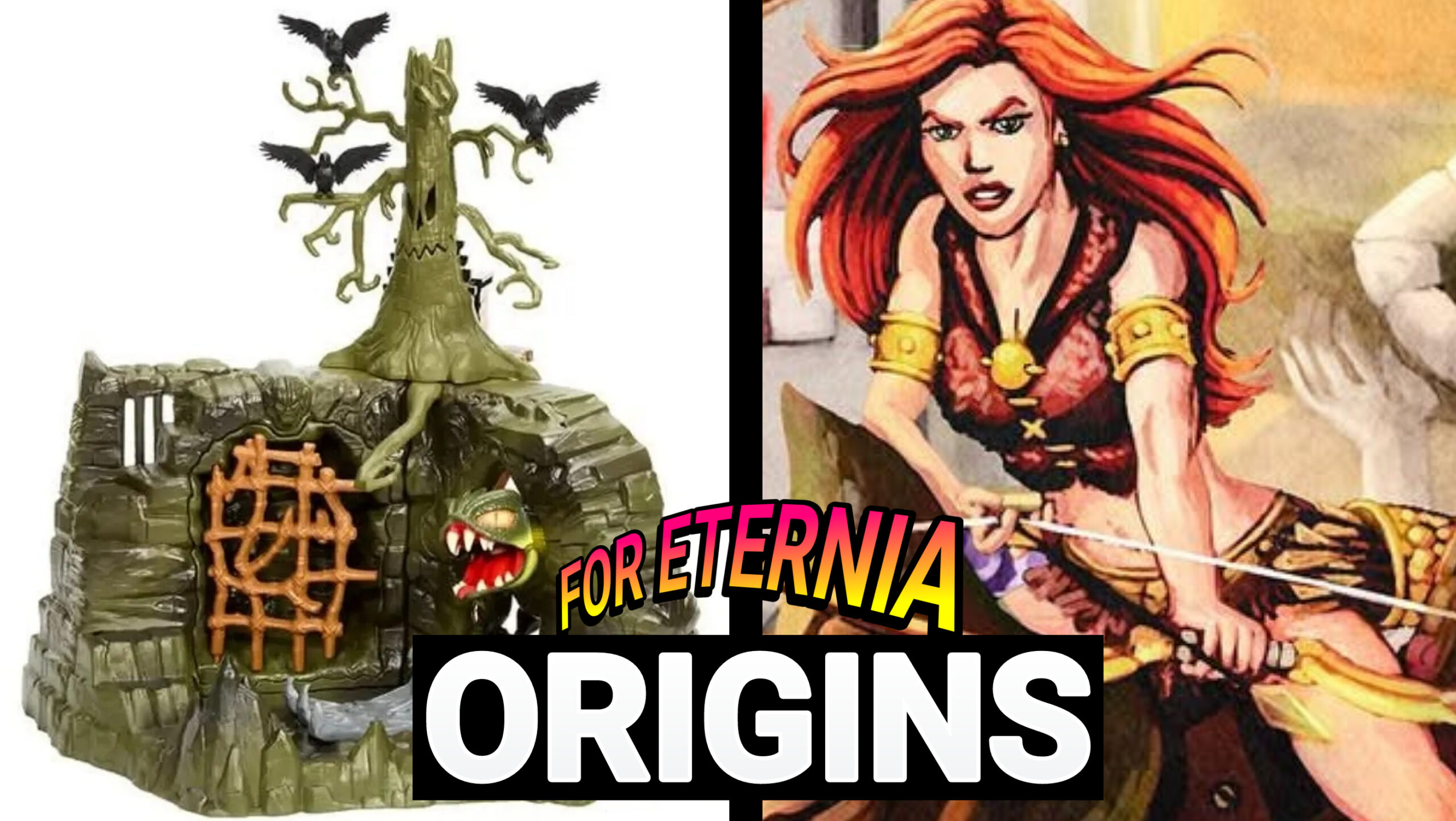 Masters of the Universe: Origins FRIGHT ZONE and SHARELLA will be available this June through Mattel Creations!