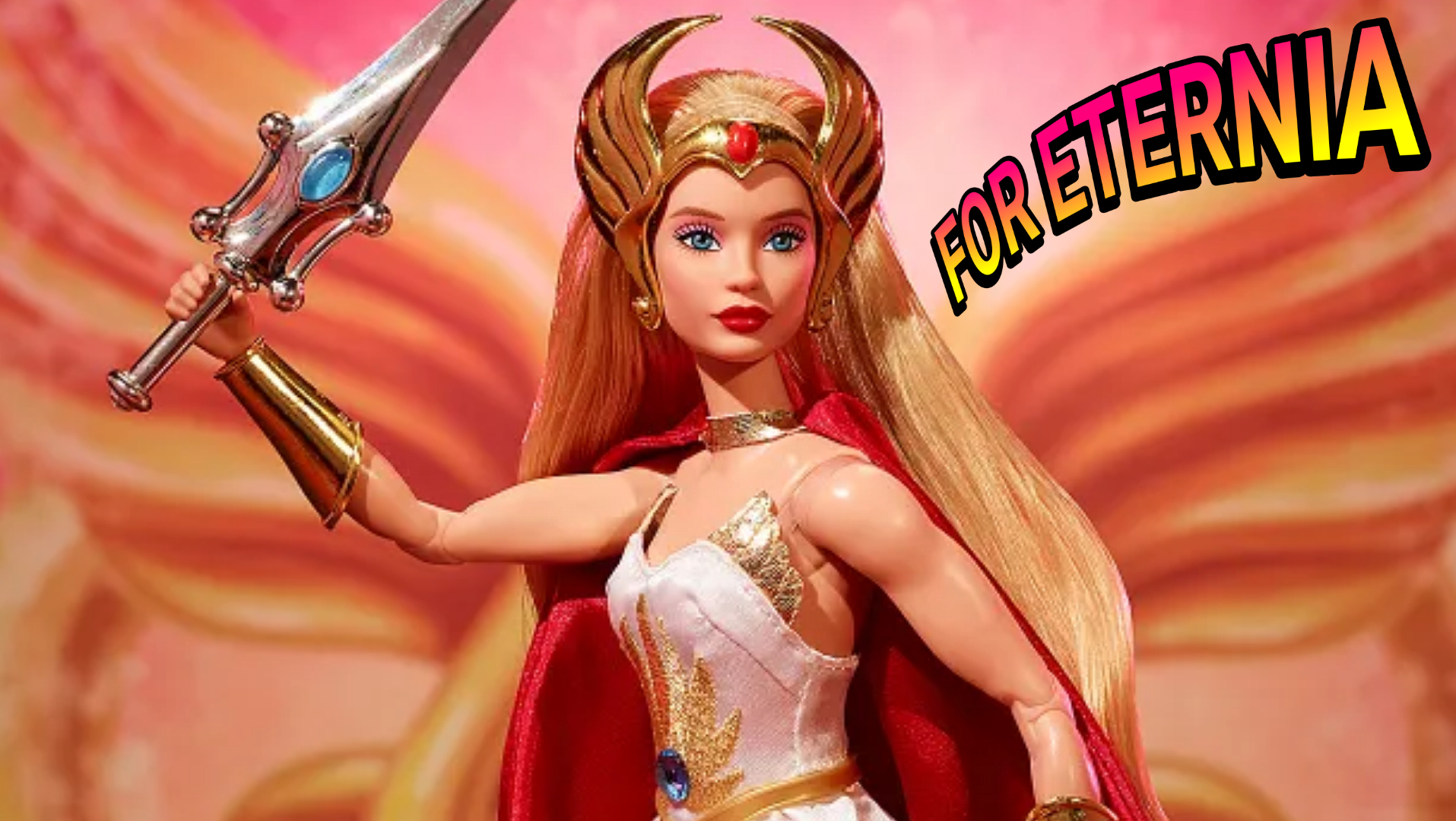 She-Ra: Princess of Power 40th Anniversary Barbie Doll coming Wednesday, June 18th!