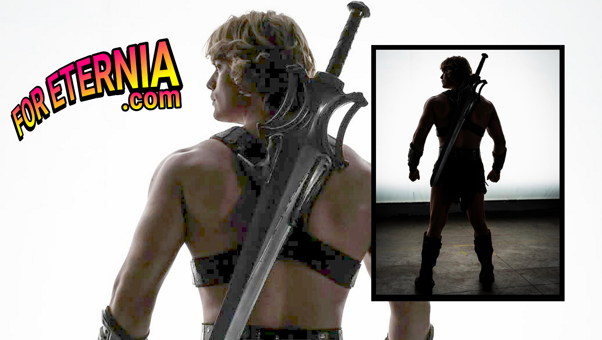 IT’S HE-MAN! Actor Nicholas Galitzine reveals a new image of himself as the Most Powerful Man in the Universe!