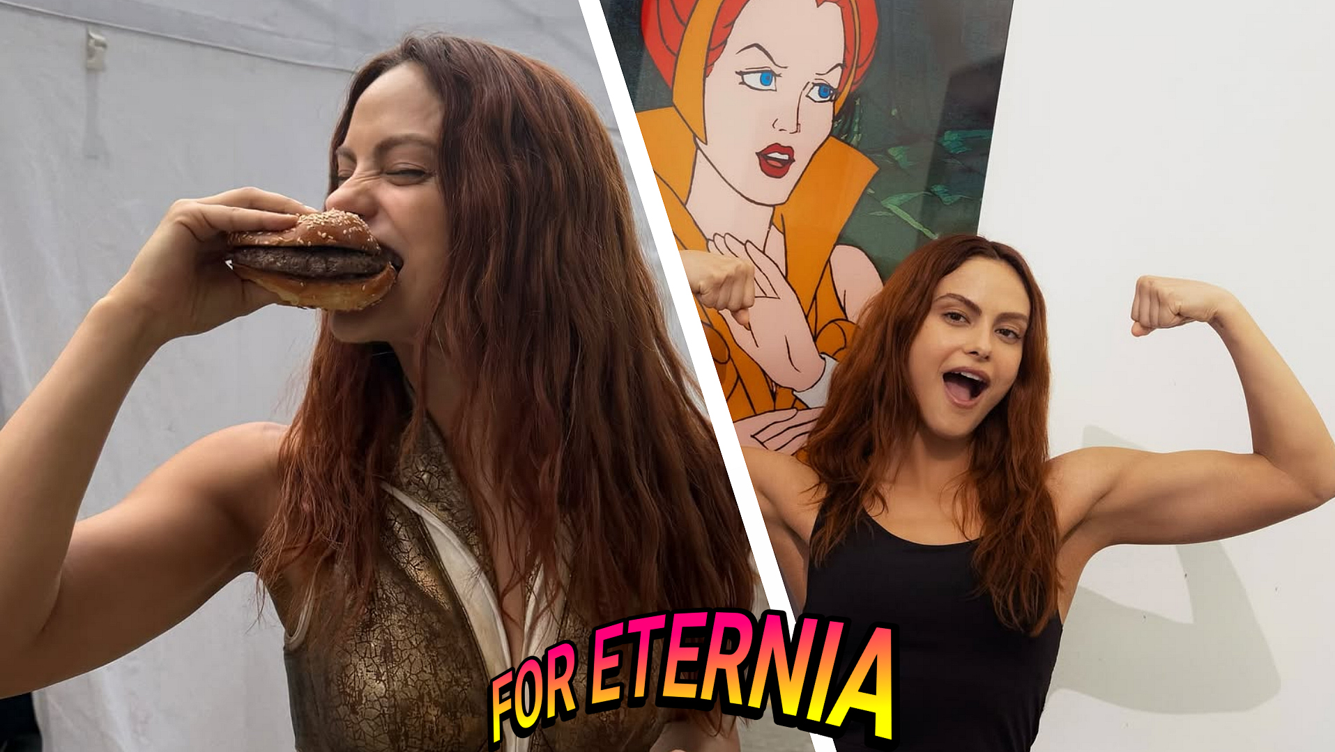 MASTERS OF THE UNIVERSE Movie behind-the-scenes Photos are shared by TEELA actress Camila Mendes!